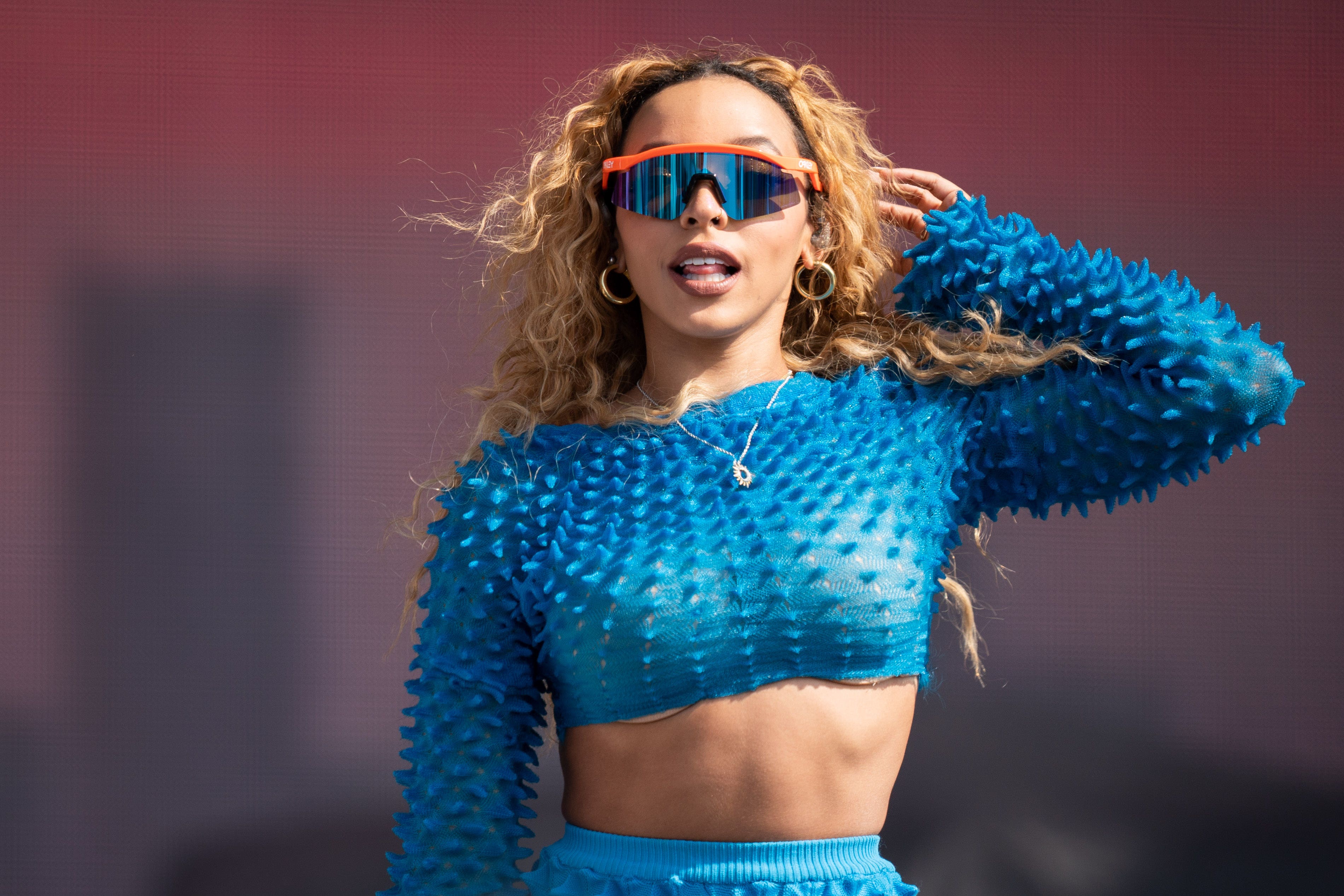 Tinashe’s song Nasty has been named TikTok song of the summer (James Manning/PA)