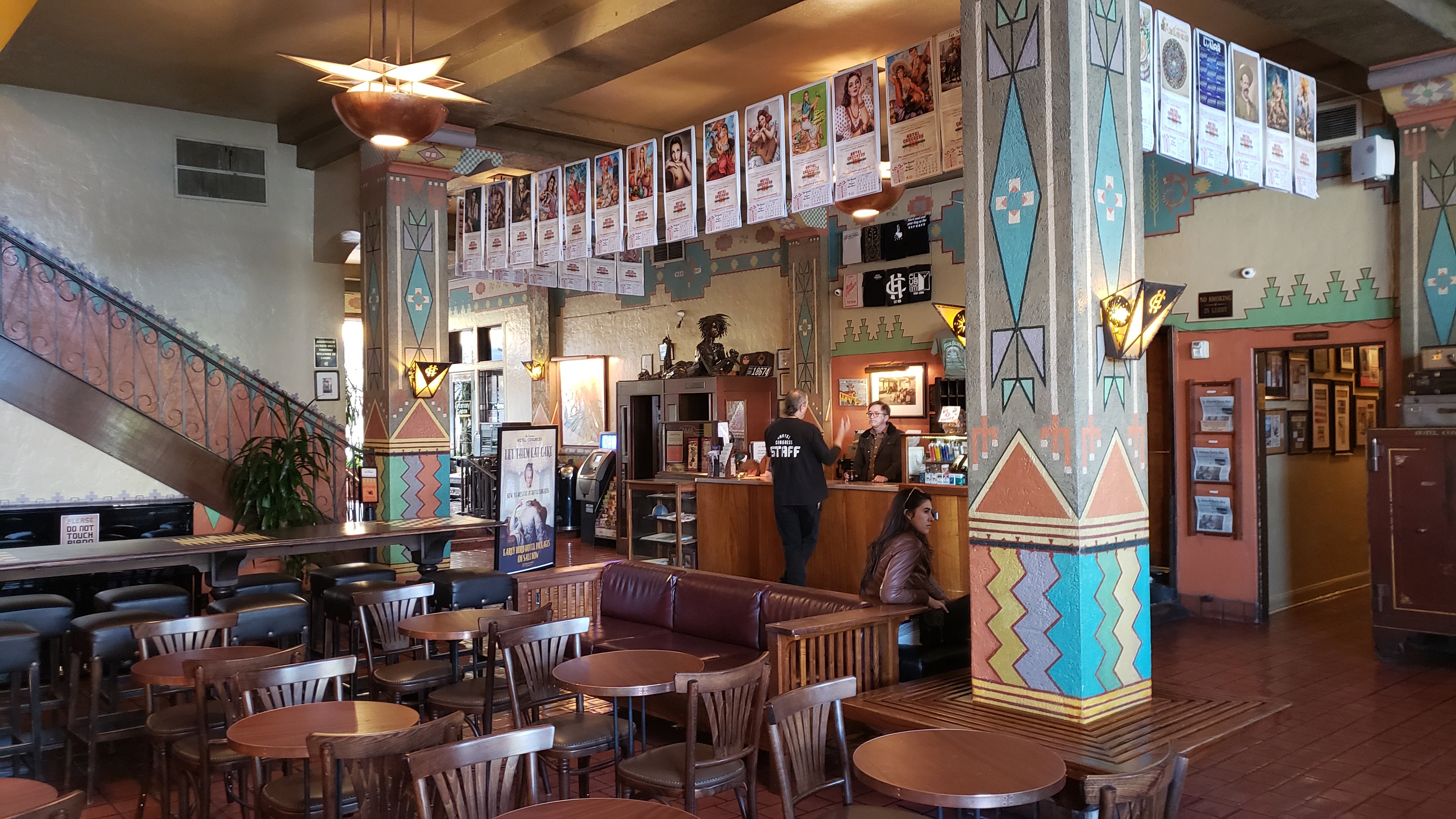 The quirky Cup Cafe is one of many food places dotted around Tuscon