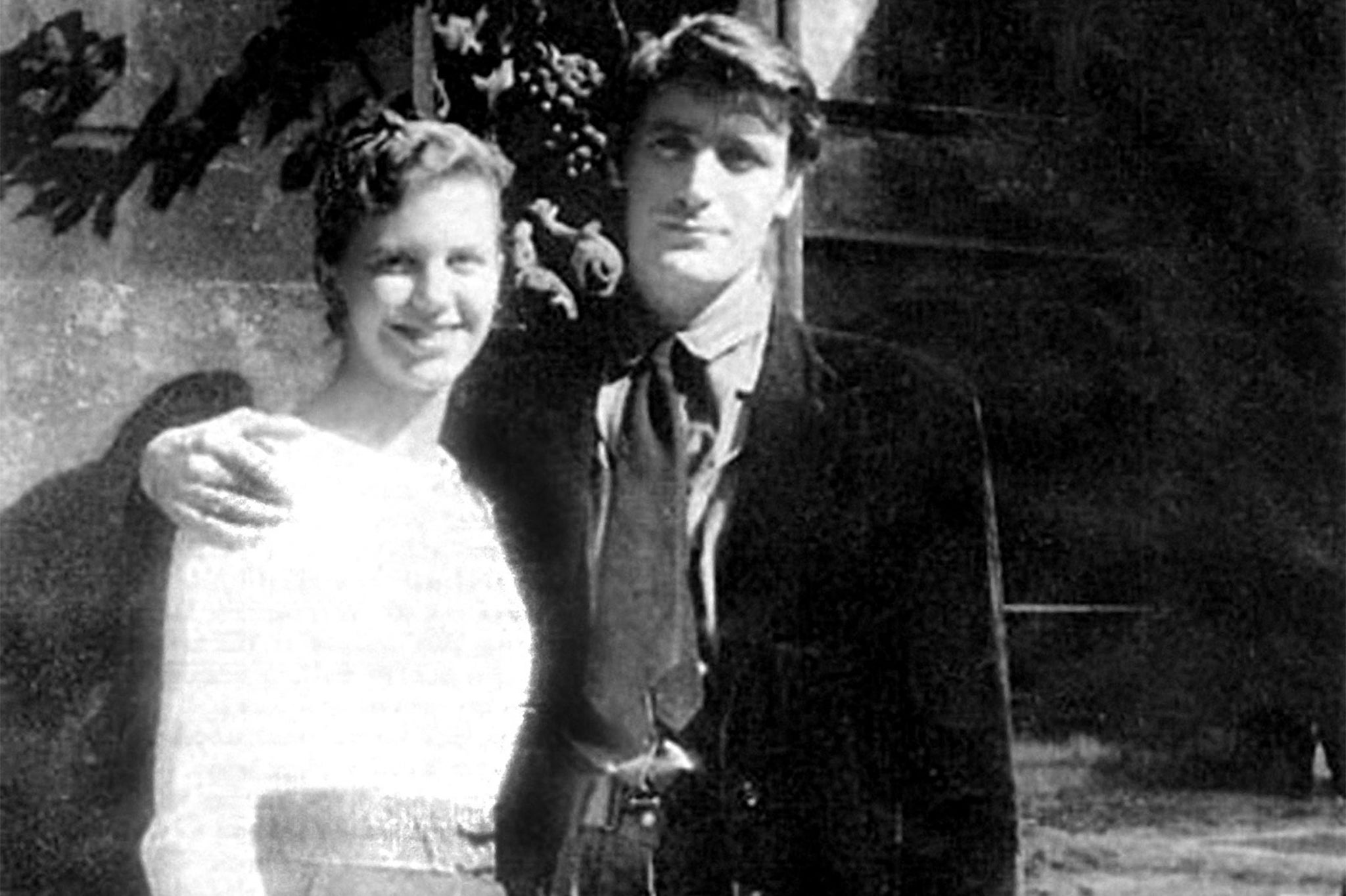 Plath with husband Ted Hughes. The couple endured a famously turbulent marriage