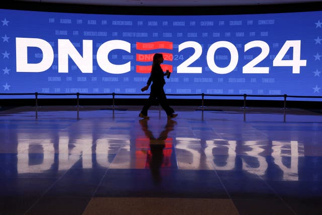 <p>The DNC got underway on Monday night </p>