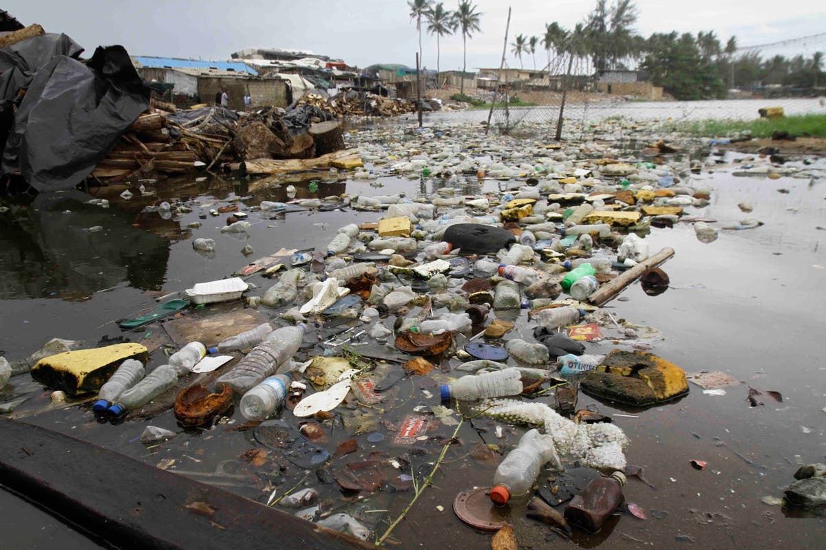 Groups say they're shut out of global treaty talks on plastics pollution in Bangkok