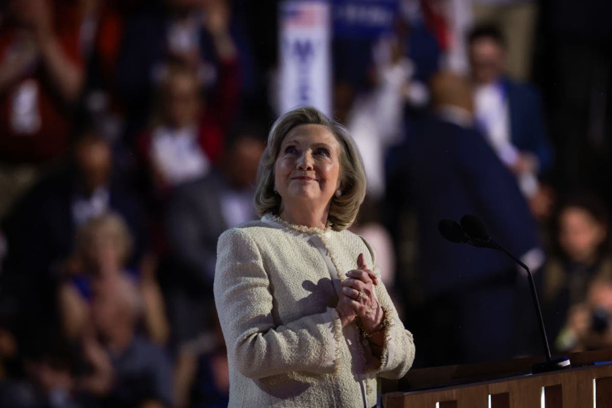 Hillary Clinton warns DNC progress isn’t guaranteed as Harris aims at glass ceiling