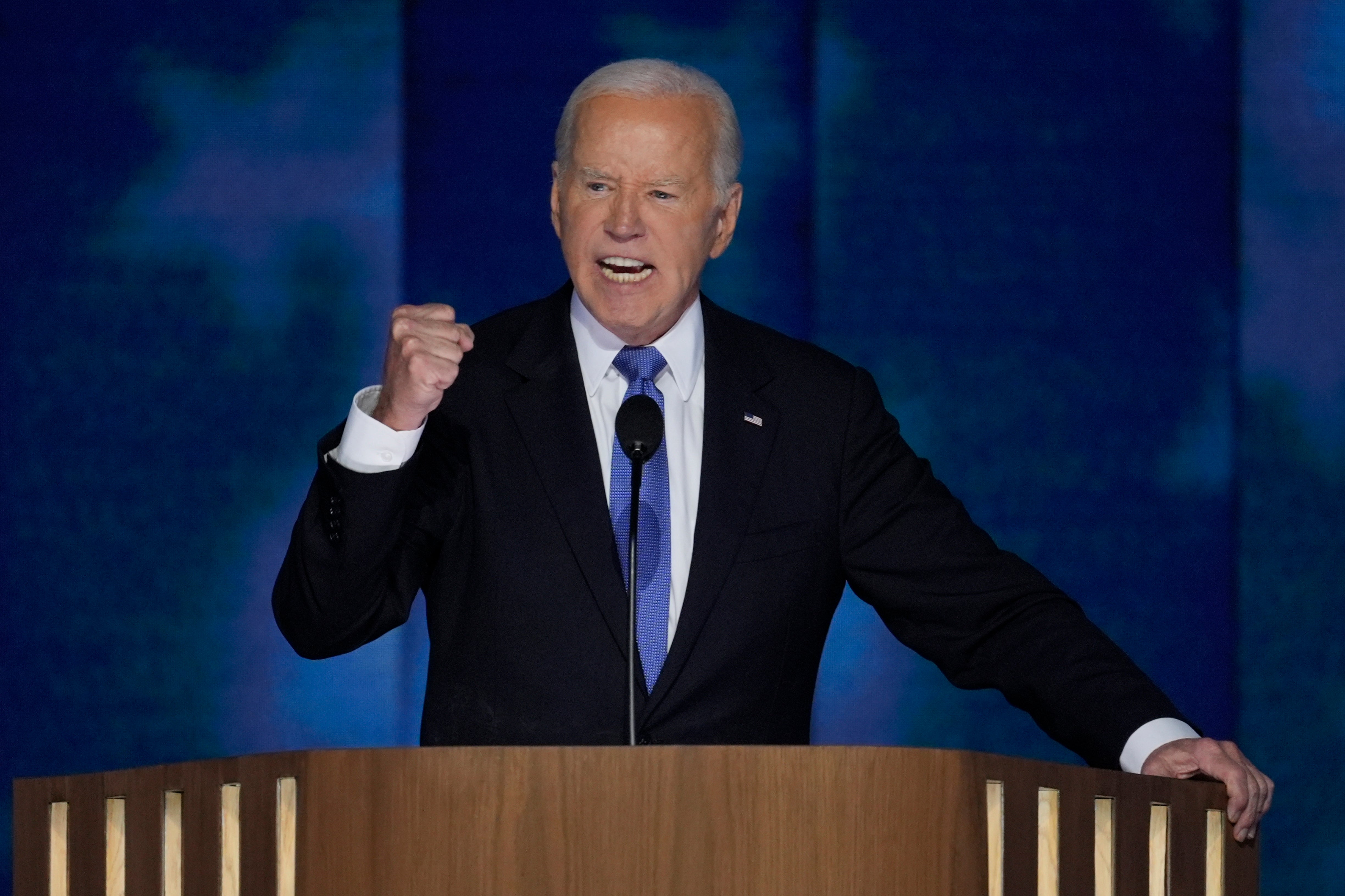 US president Joe Biden told the Democratic National Convention: ‘I gave you my best’