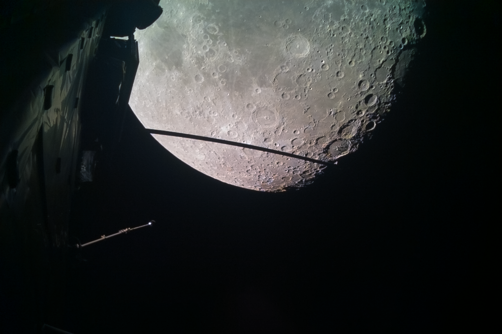 ESA’s Juice mission takes new ‘breathtaking’ images of the moon (Esa/Juice/JMC)