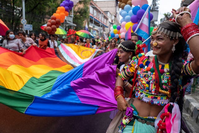 NEPAL-MARCHA ORGULLO