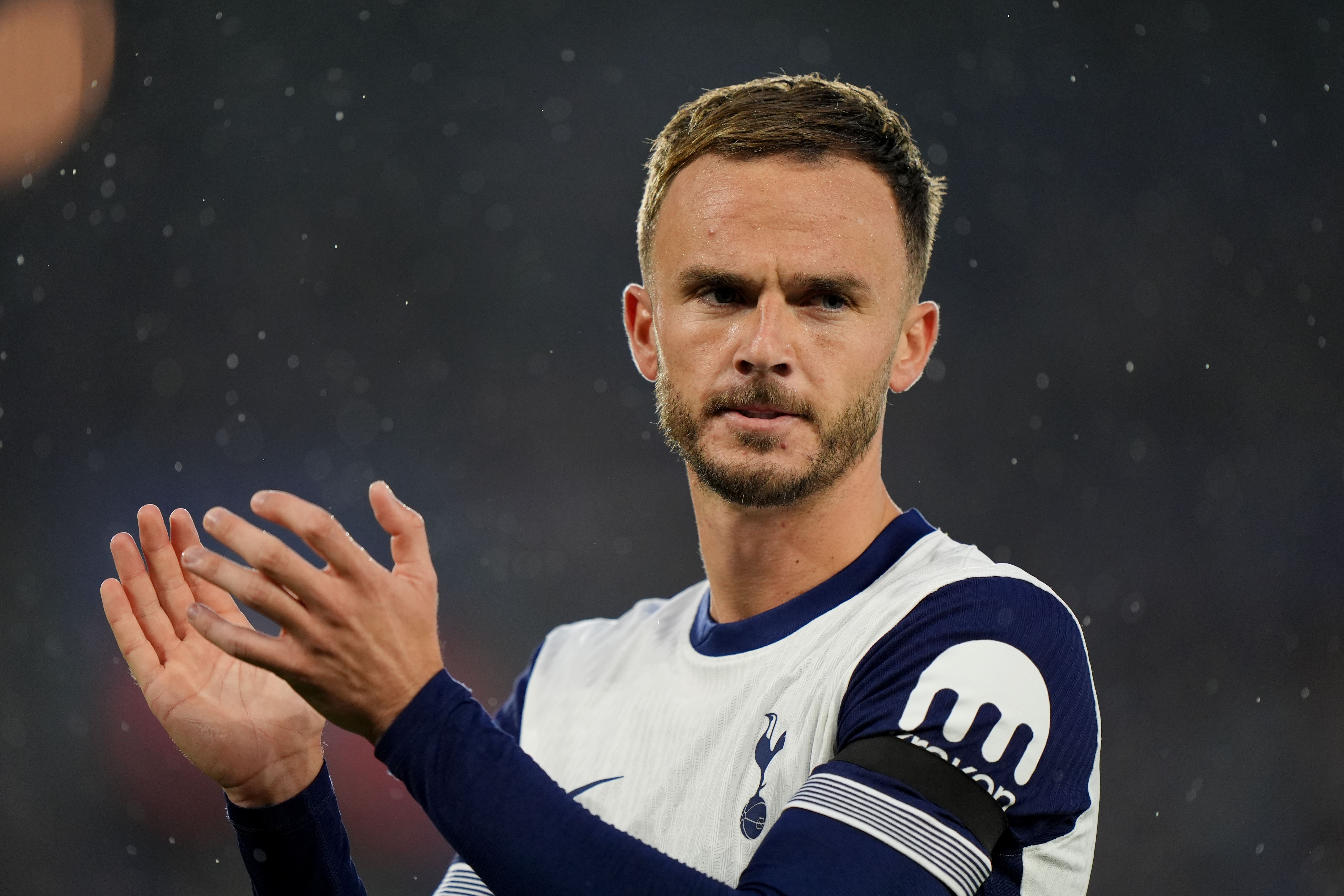 James Maddison is using his Euro 2024 setback as ‘fuel’ for this season (Bradley Colyer/PA)