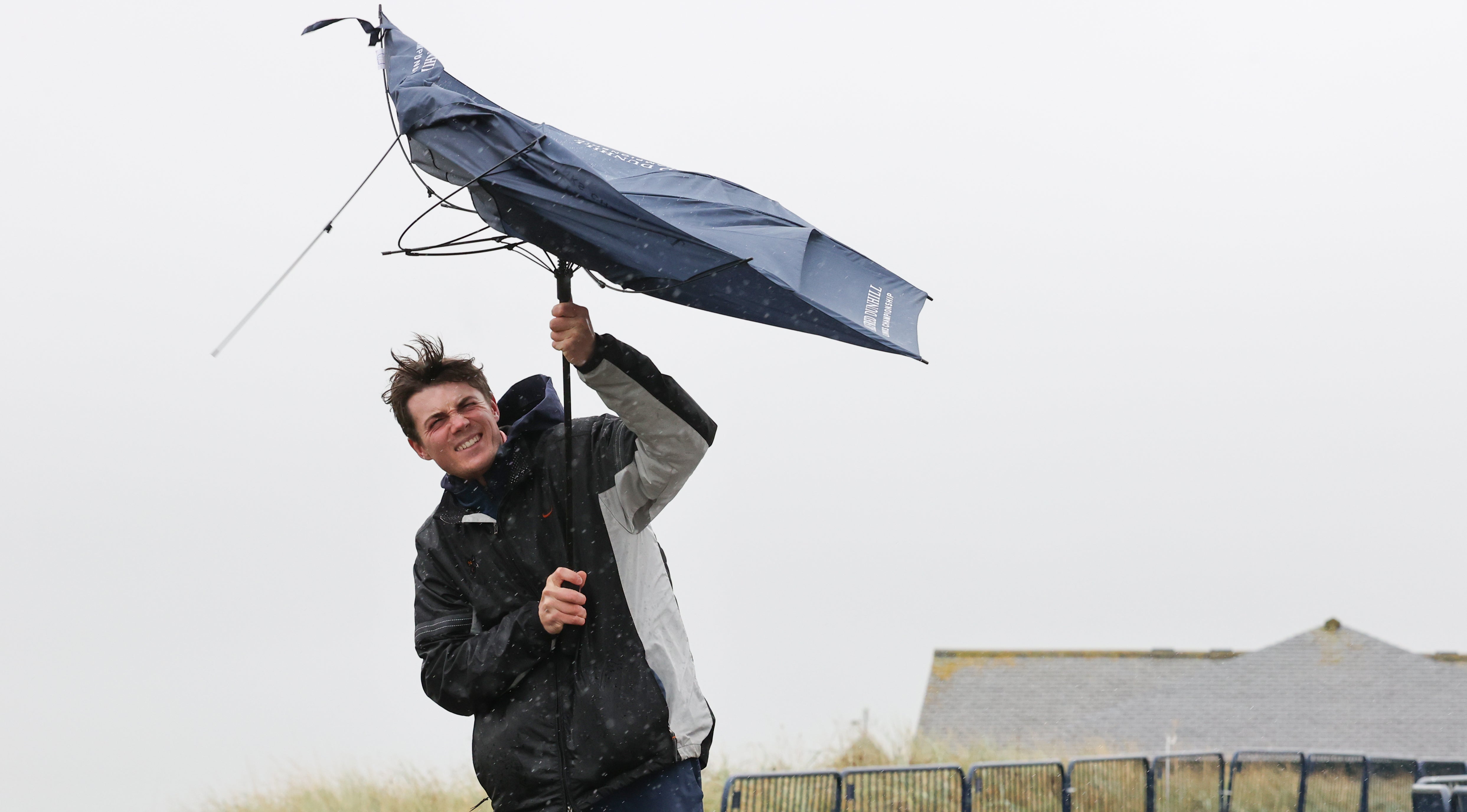 Heavy downpours accompanying strong winds in parts of Scotland could see up to 150mm of rainfall within 24 hours in some areas (Steve Welsh/PA)