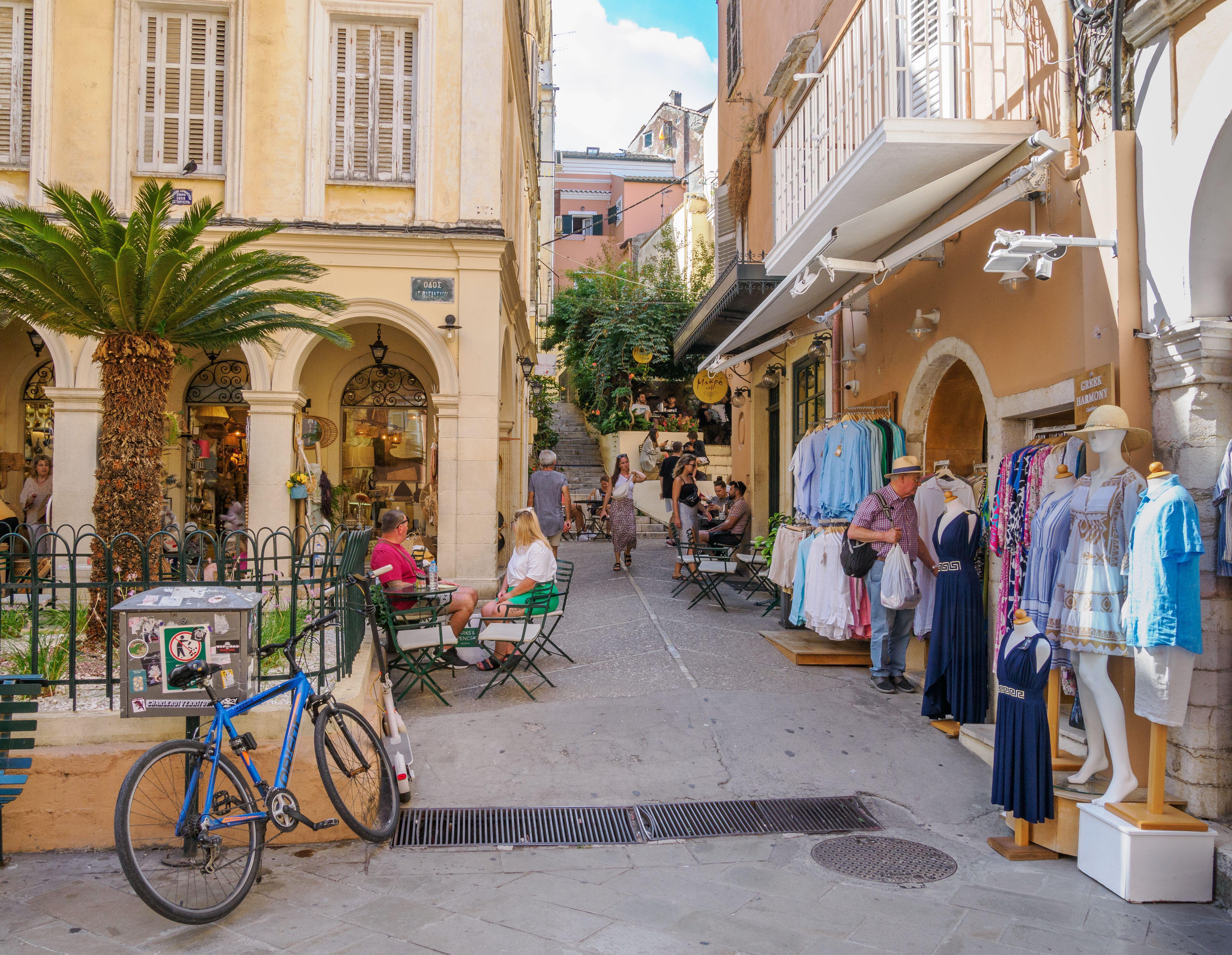 Follow in the footsteps of the Durrells and explore the charming, colourful streets of Corfu Town