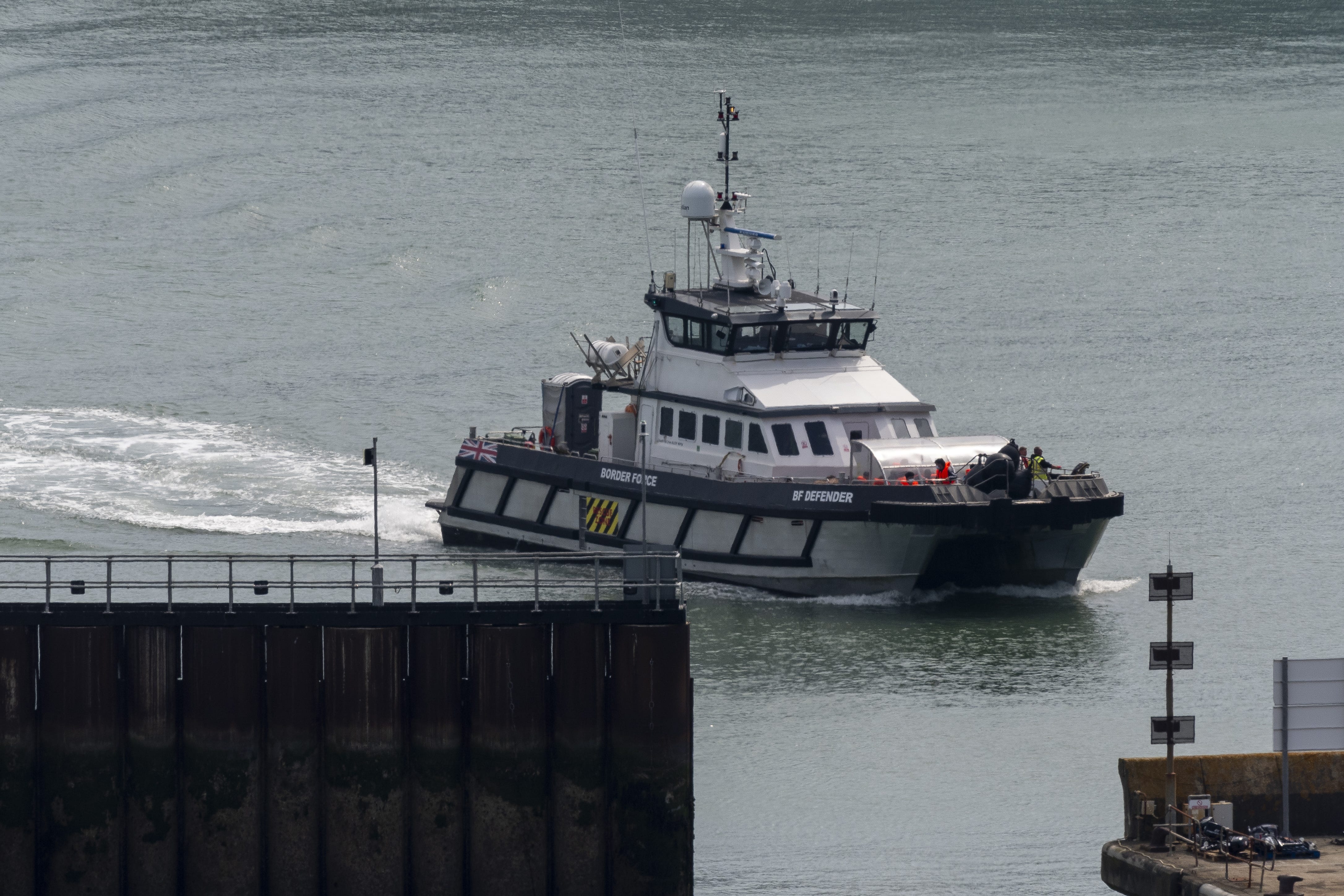 The Border Security Command is ‘gearing up’ after the number of cross-Channel small boats crossings topped 19,000 (Jordan Pettitt/PA)