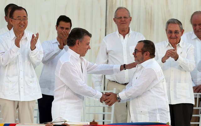 Colombia Ex-FARC Displacment