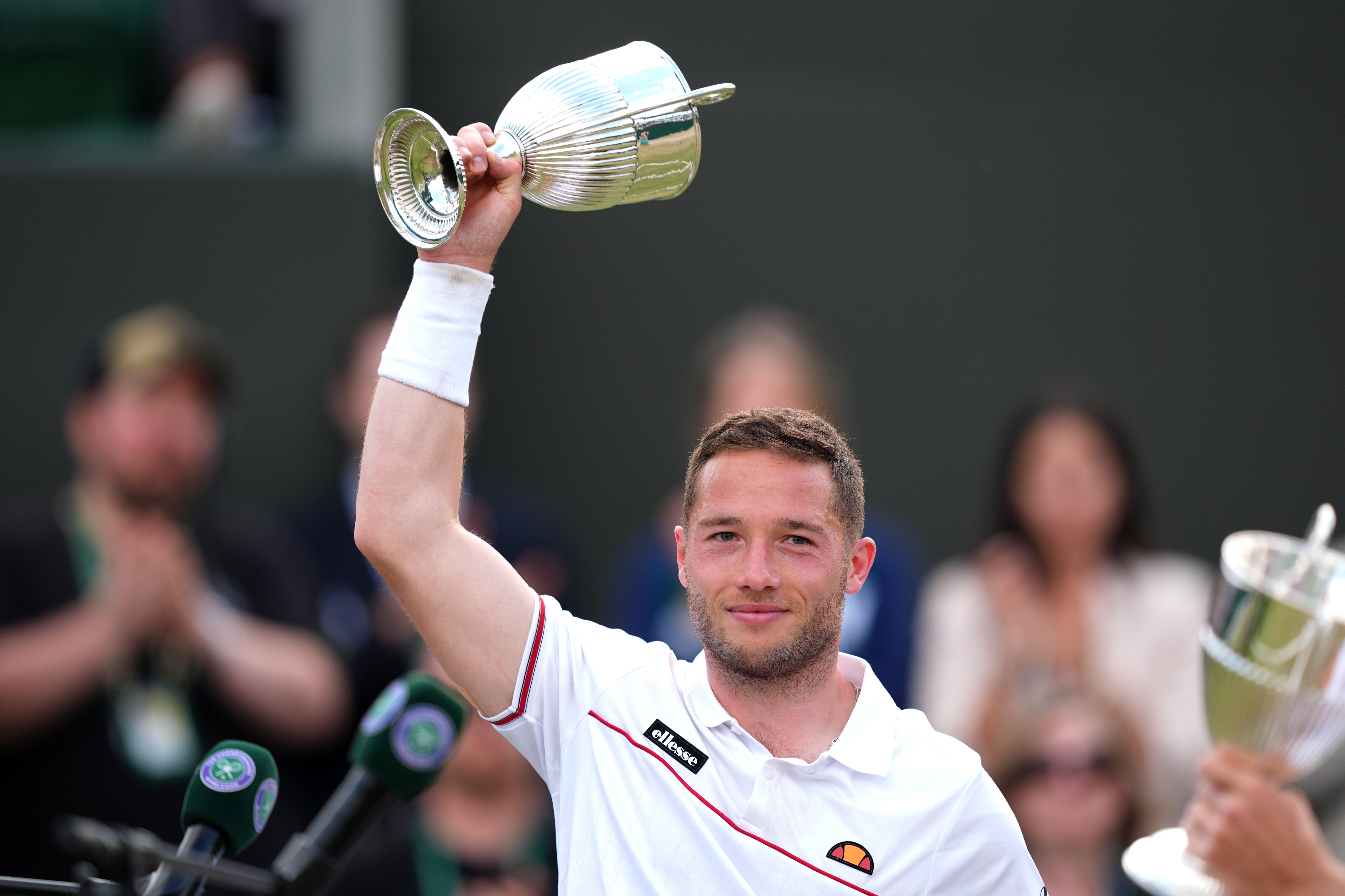 Alfie Hewett is reigning Wimbledon champion (Jordan Pettitt/PA)