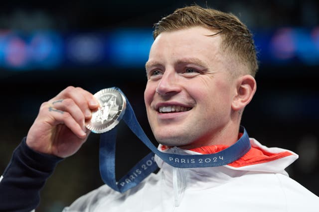 <p>Adam Peaty was unable to clinch a third successive Olympic gold (Martin Rickett/PA)</p>