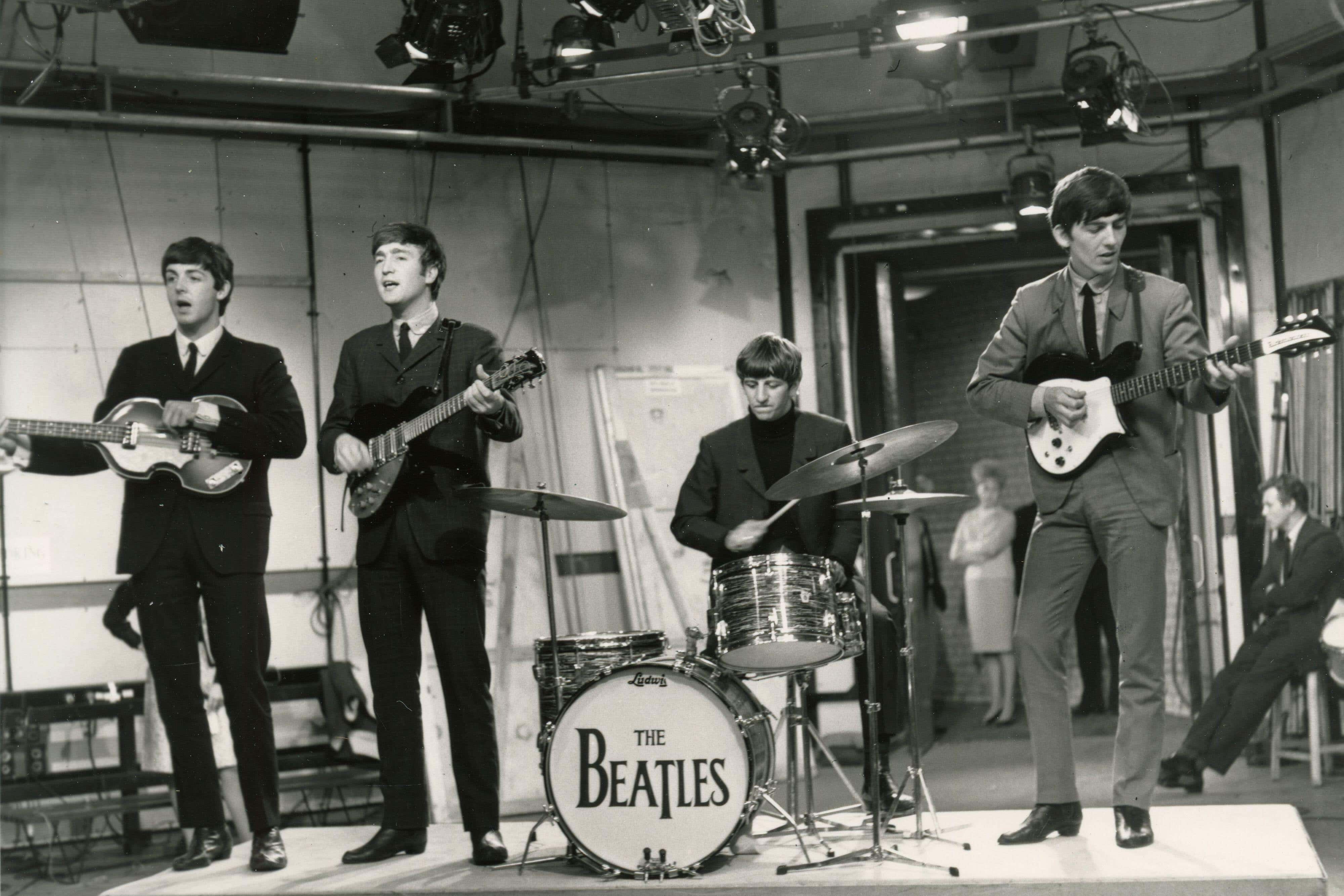 Paul McCartney, John Lennon, Ringo Starr and George Harrison in the 1960s