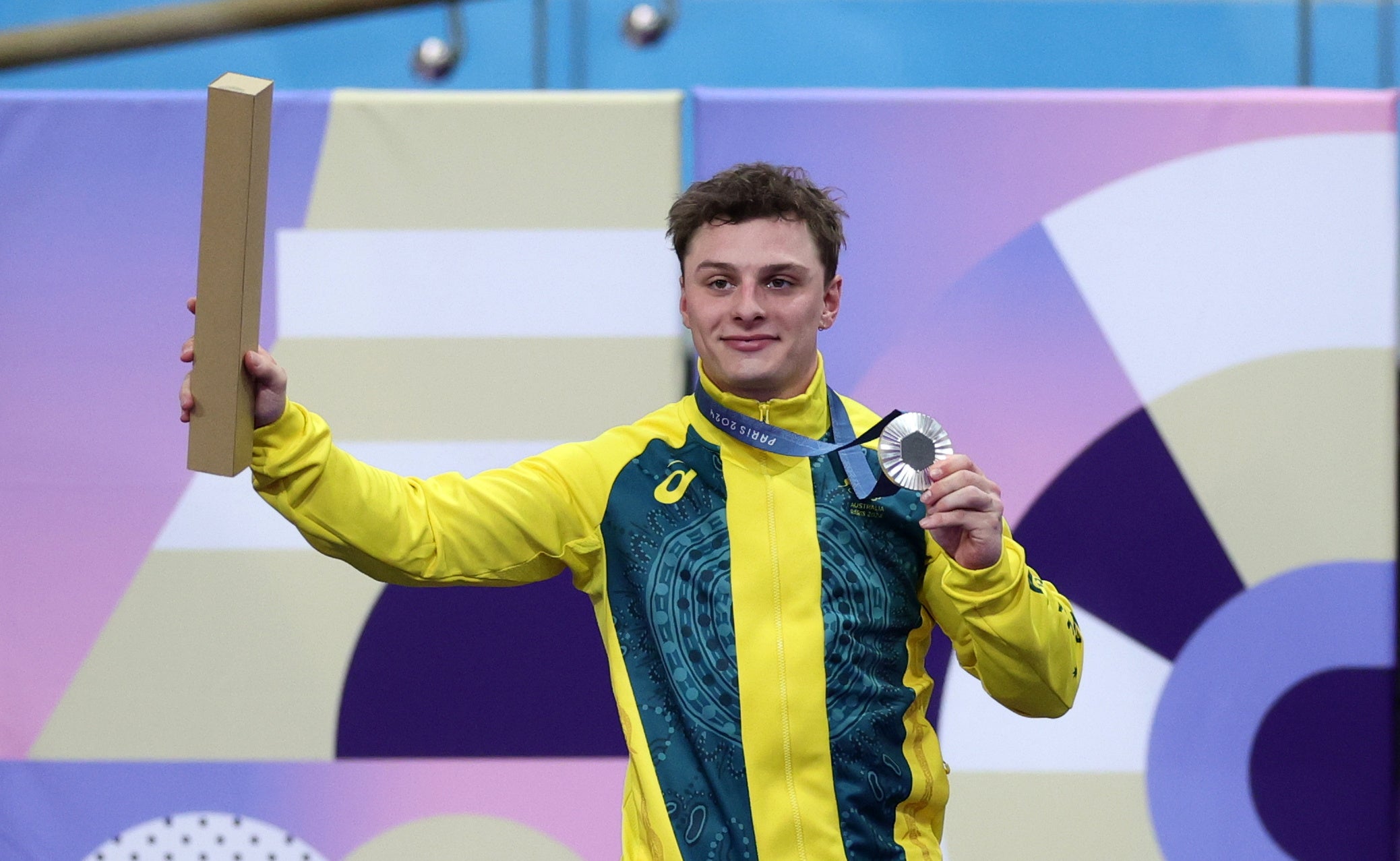 Cyclist Matt Richardson won silver in Paris for Australia before switching allegiance to Team GB