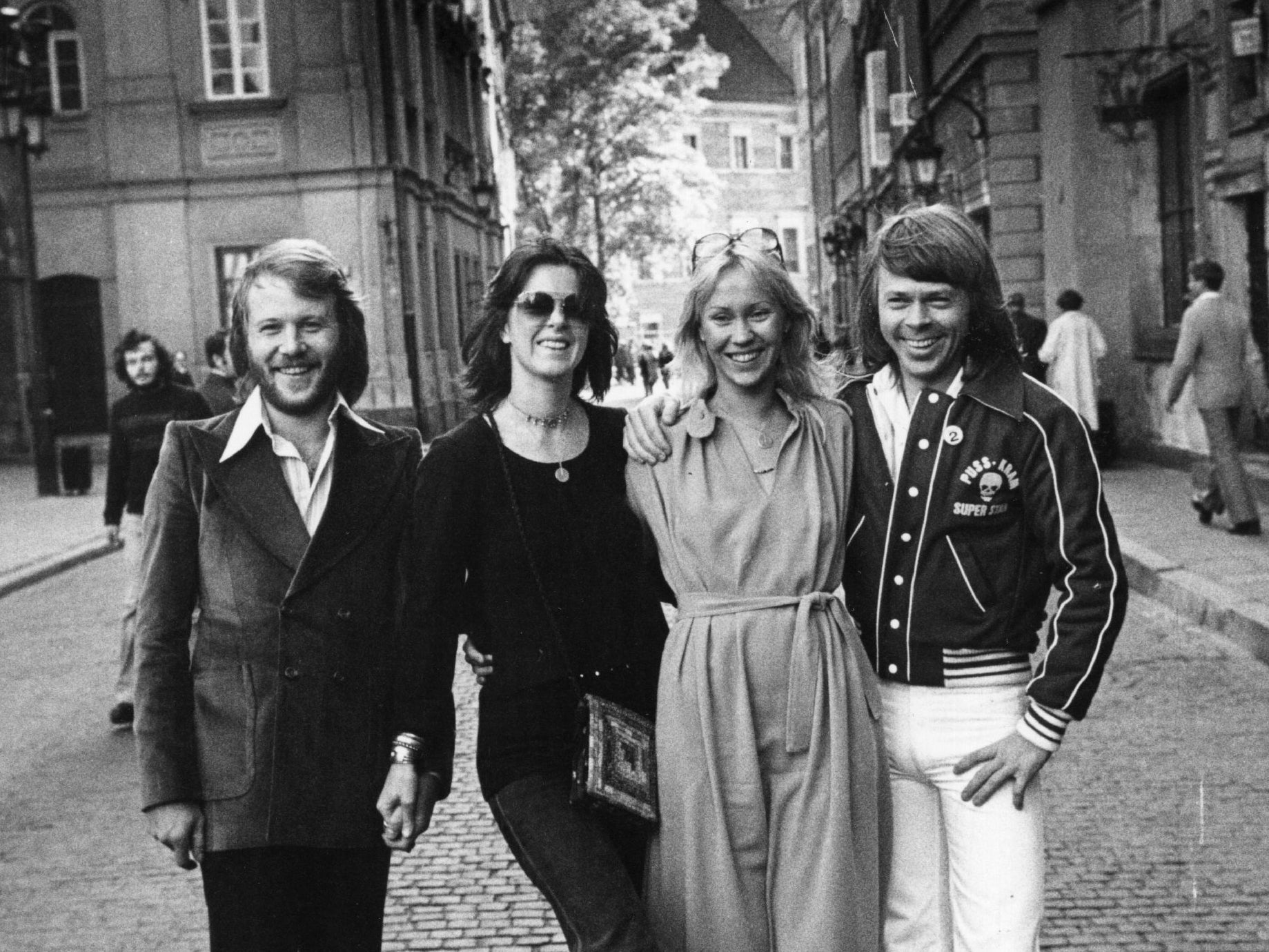 Abba’s Benny, Anna-Frid, Agnetha and Benny in 1975, the year they recorded ‘Dancing Queen'