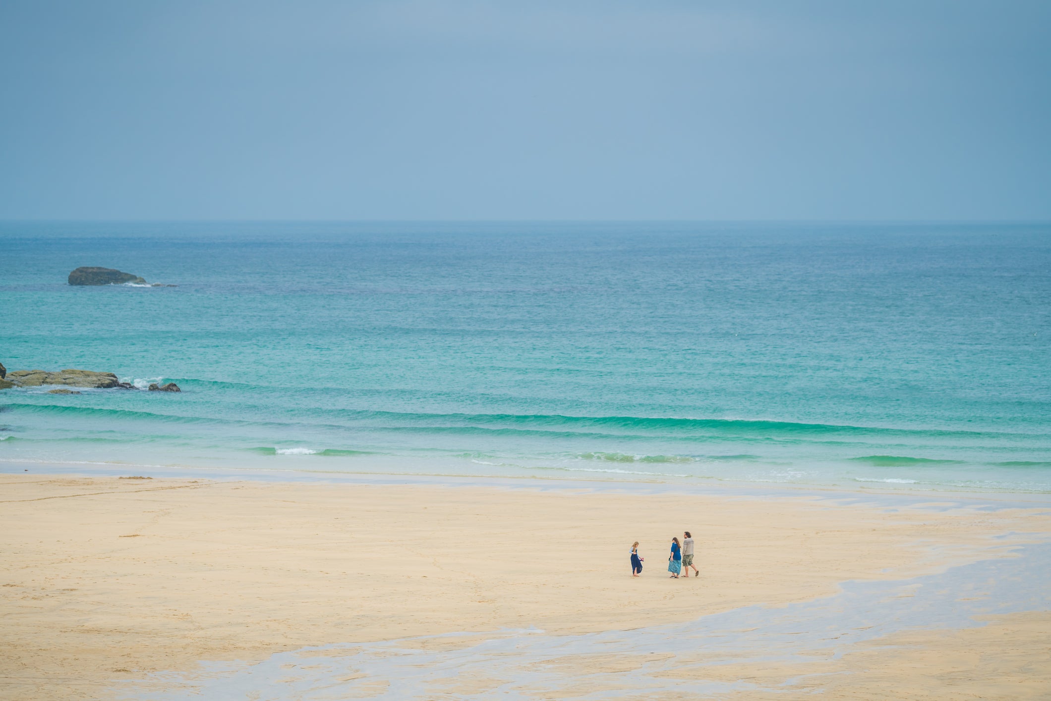 Porthmeor Beach holds Blue Flag status