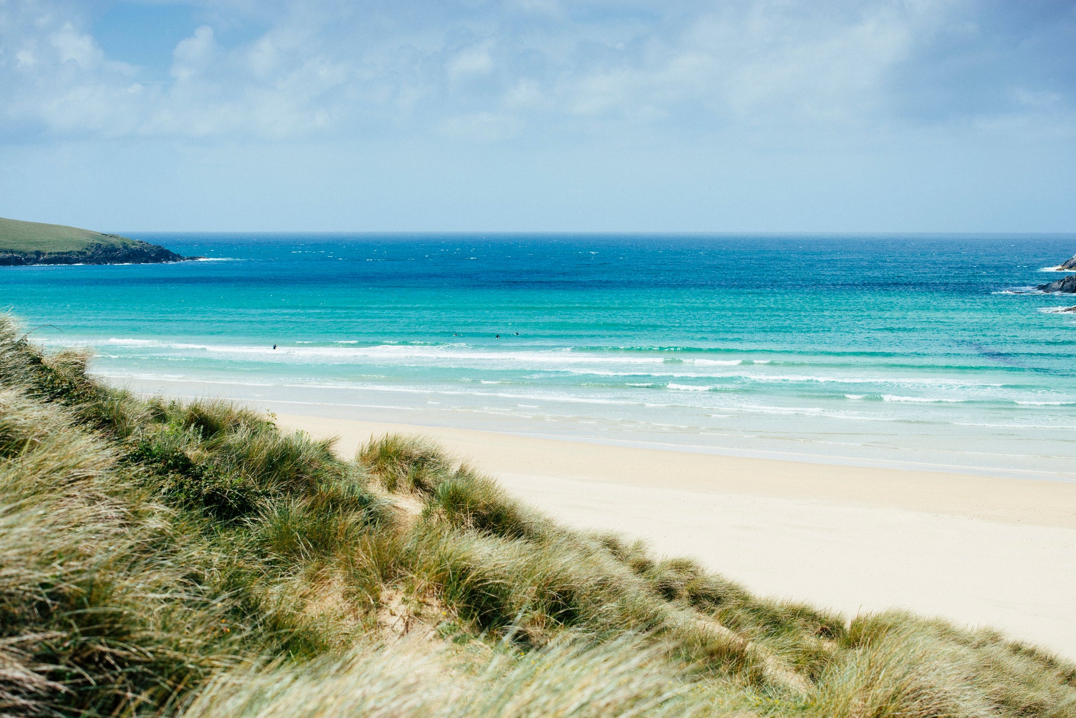 Crantock Beach is National Trust-owned