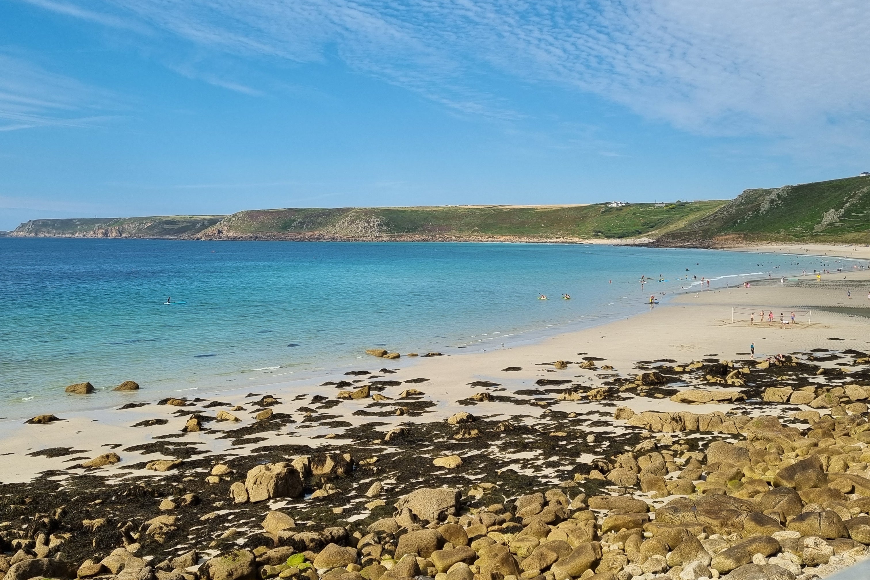 Sennen Cove sits just north of Land's End