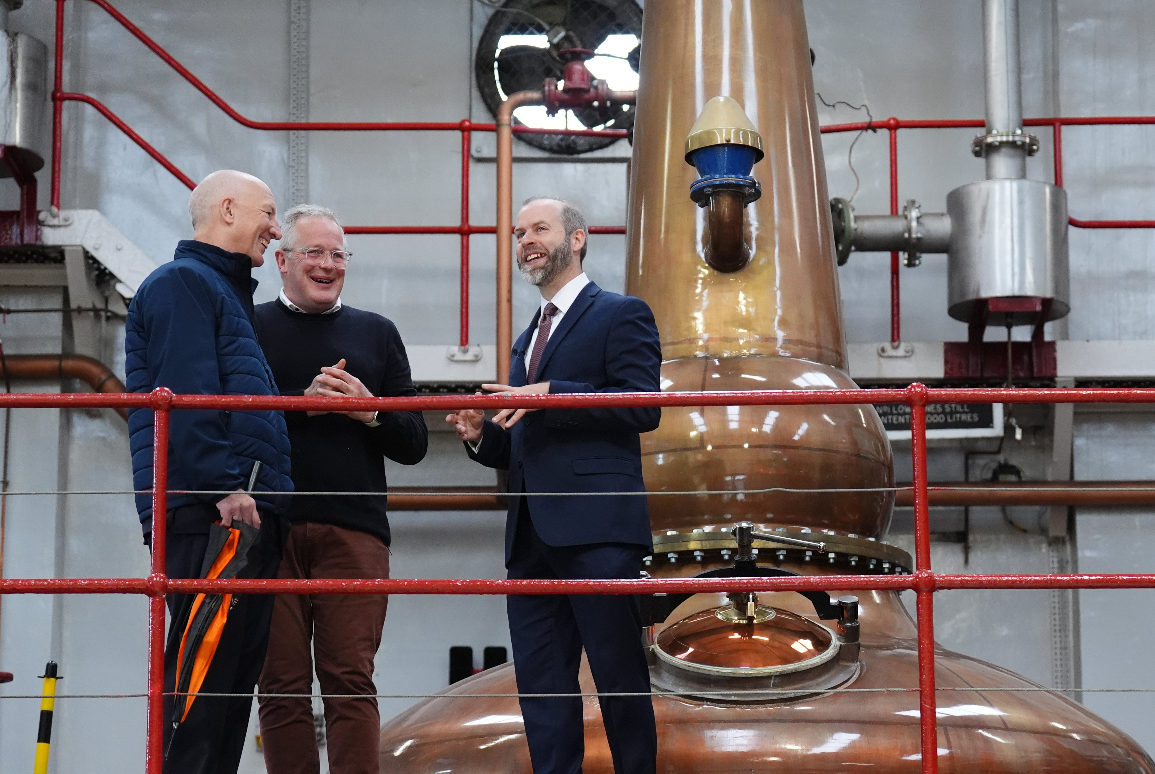 Jonathan Reynolds hailed the move during a visit to Glengoyne Distillery in Killearn on Wednesday (Andrew Milligan/PA)