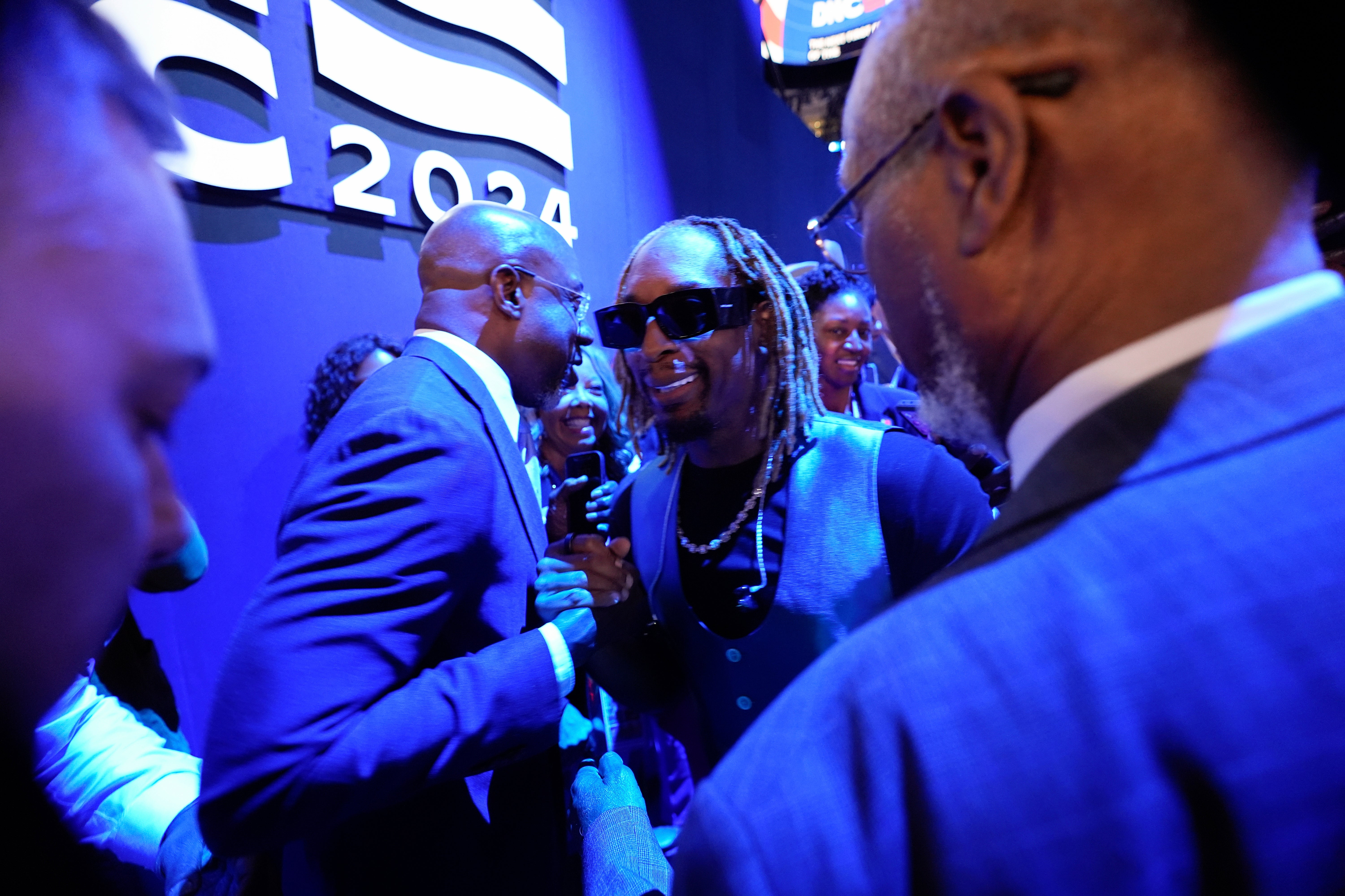 Lil Jon at the Democratic National Convention in Chicago