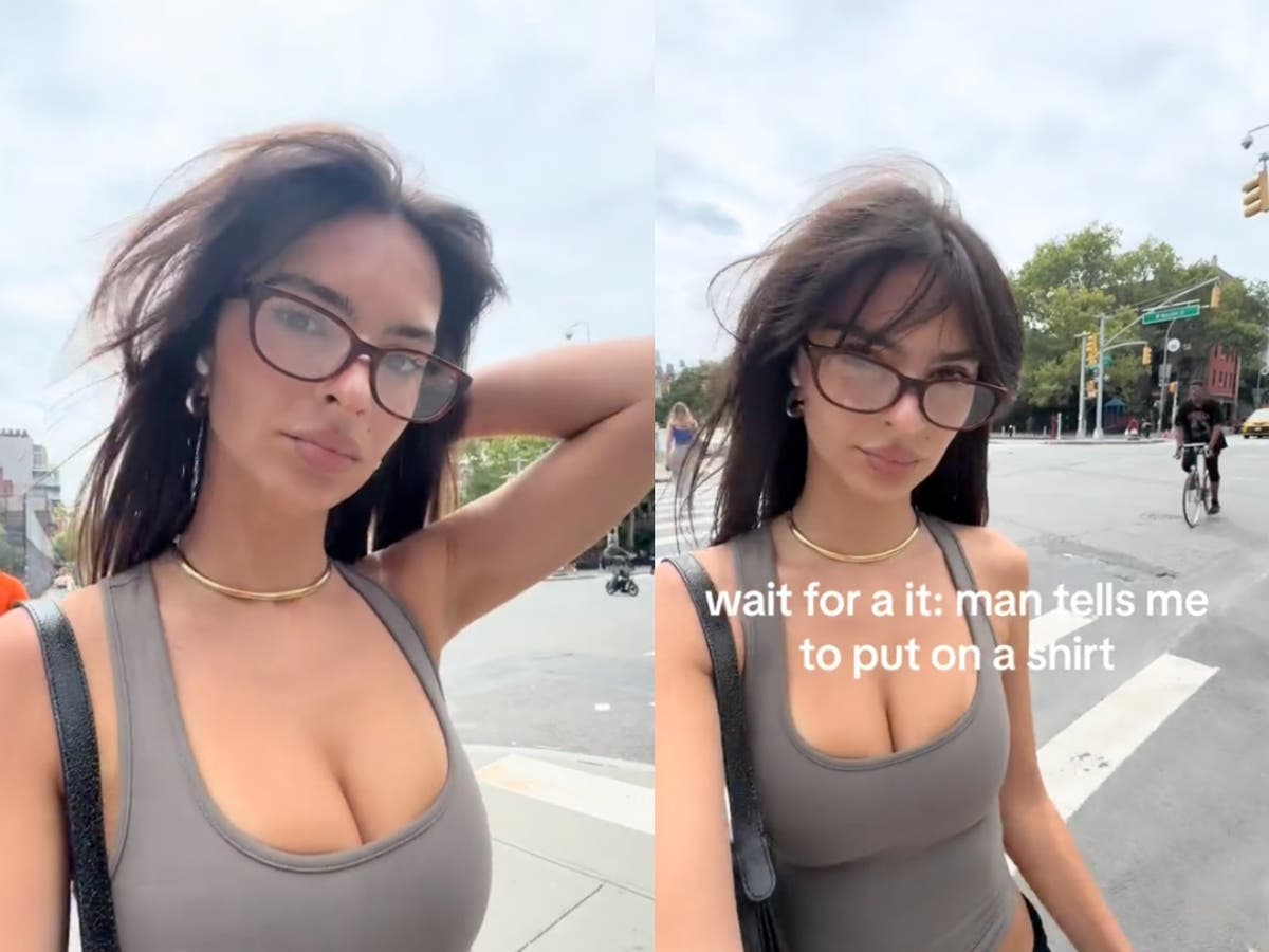Emily Ratajkowski reveals stranger in New York City told her to &lsquo;put a shirt on&rsquo;