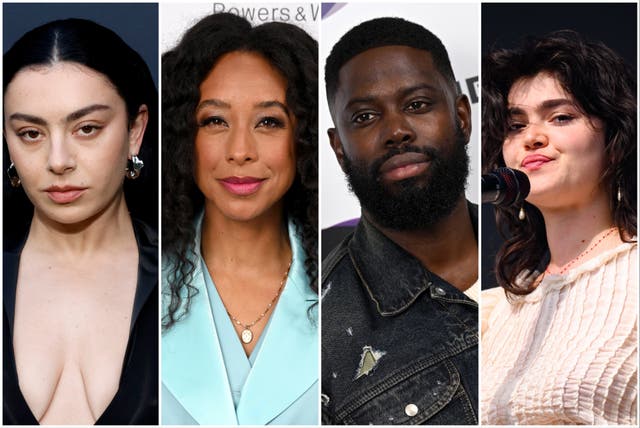 <p>L-R: Charli XCX, Corinne Bailey-Rae, Ghetts and The Last Dinner Party</p>