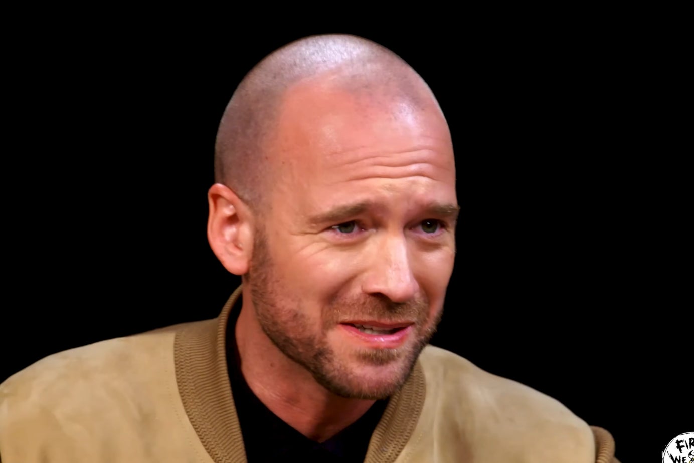 Host Sean Evans on 'Hot Ones'