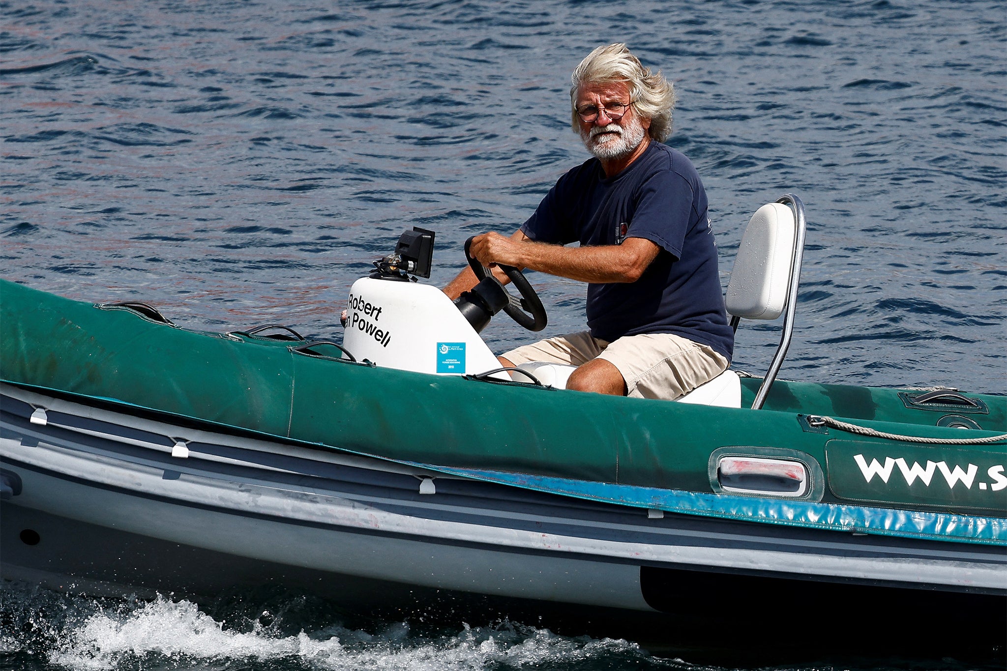 Captain Karsten Borner, who rescued the survivors after a luxury yacht sank off the coast of Porticello