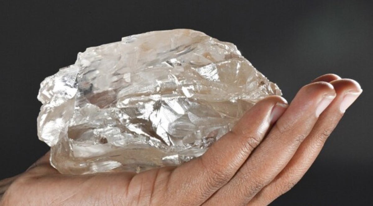 One of the world’s biggest ever diamonds has been discovered in Botswana