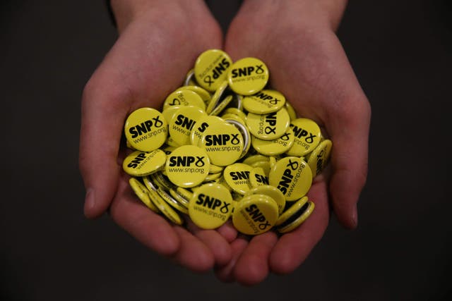 Membership of the SNP had fallen to 64,525 as of June (Andrew Milligan/PA)