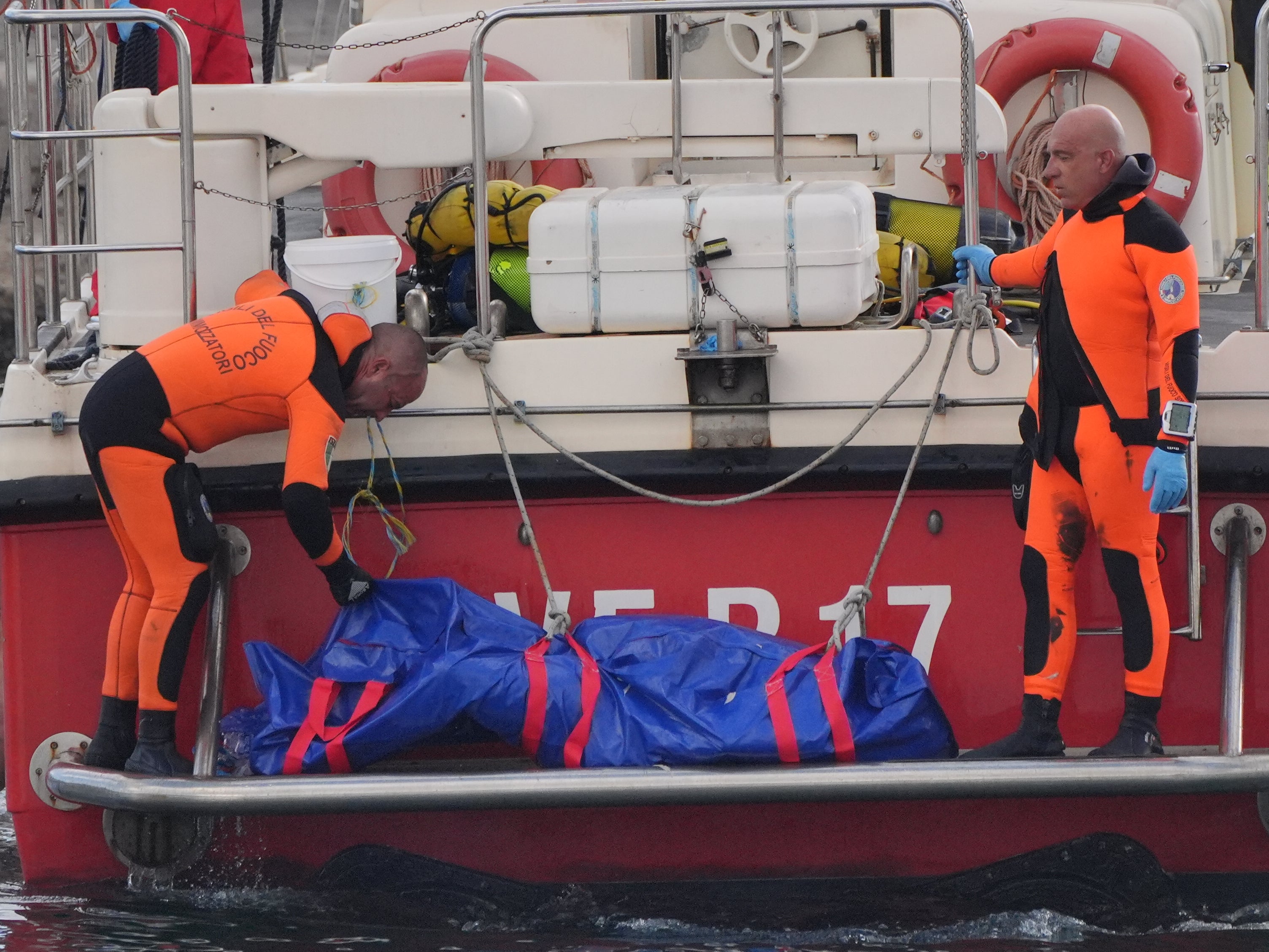 Six bodies have been found and a seventh person remains missing after the sinking