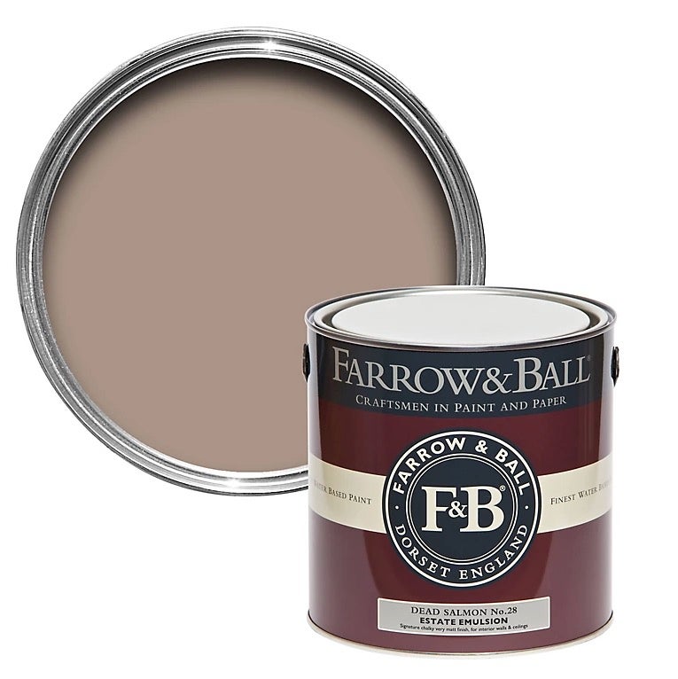 Throwing shade: Farrow & Ball have been asked to rename their popular beige paint, Dead Salmon, for fear of upsetting vegans