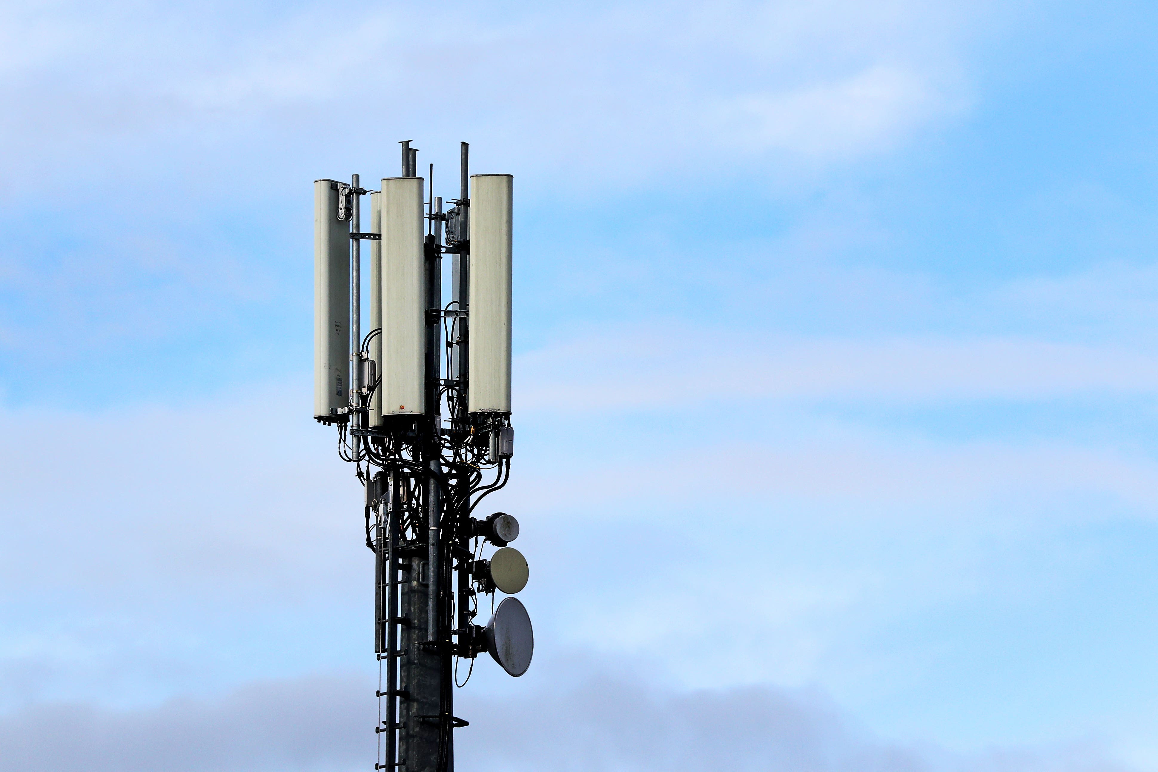 Mobile masts were placed in rural areas (Gareth Fuller/PA)