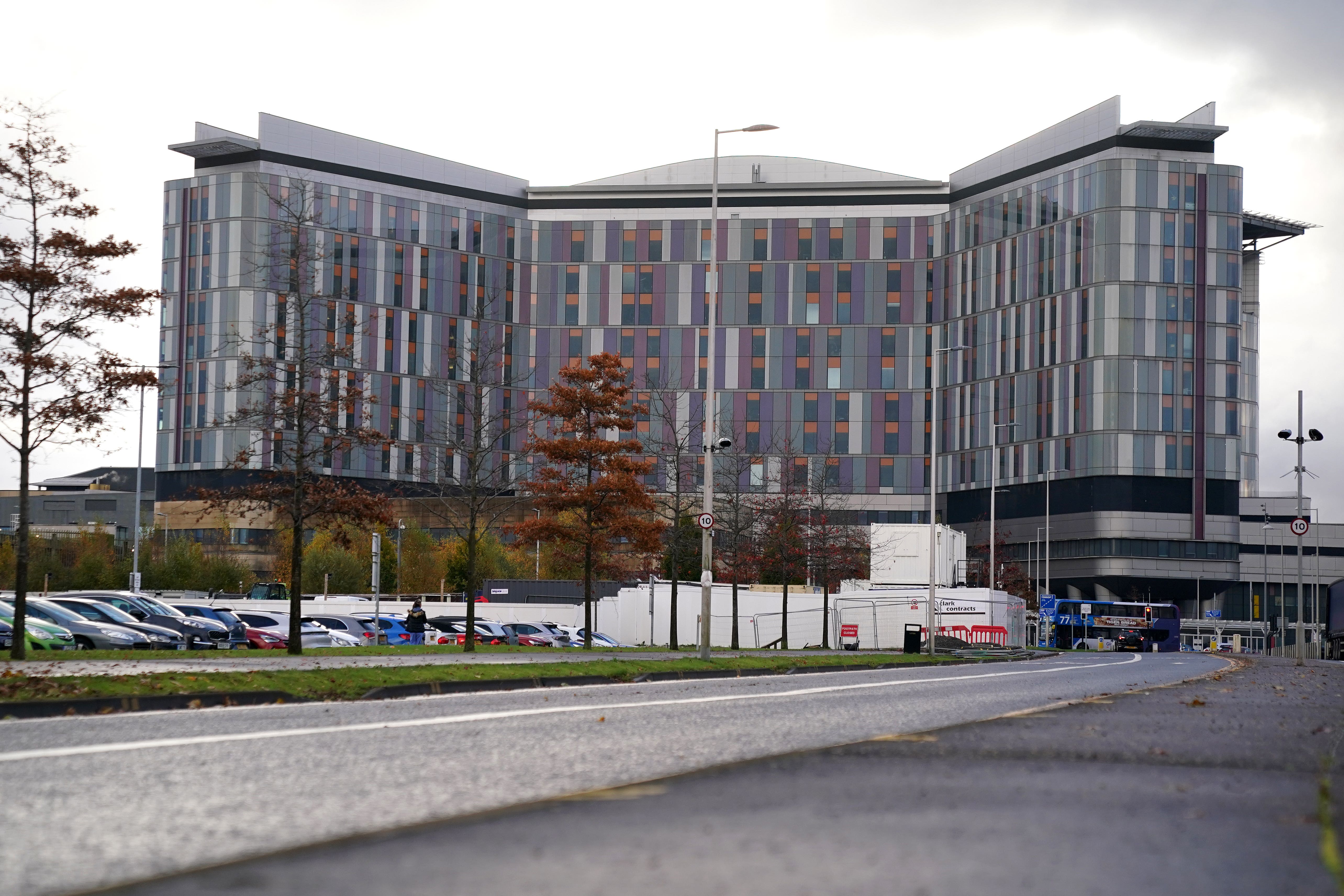 The Queen Elizabeth University Hospital opened in 2015 (Andrew Milligan/PA)