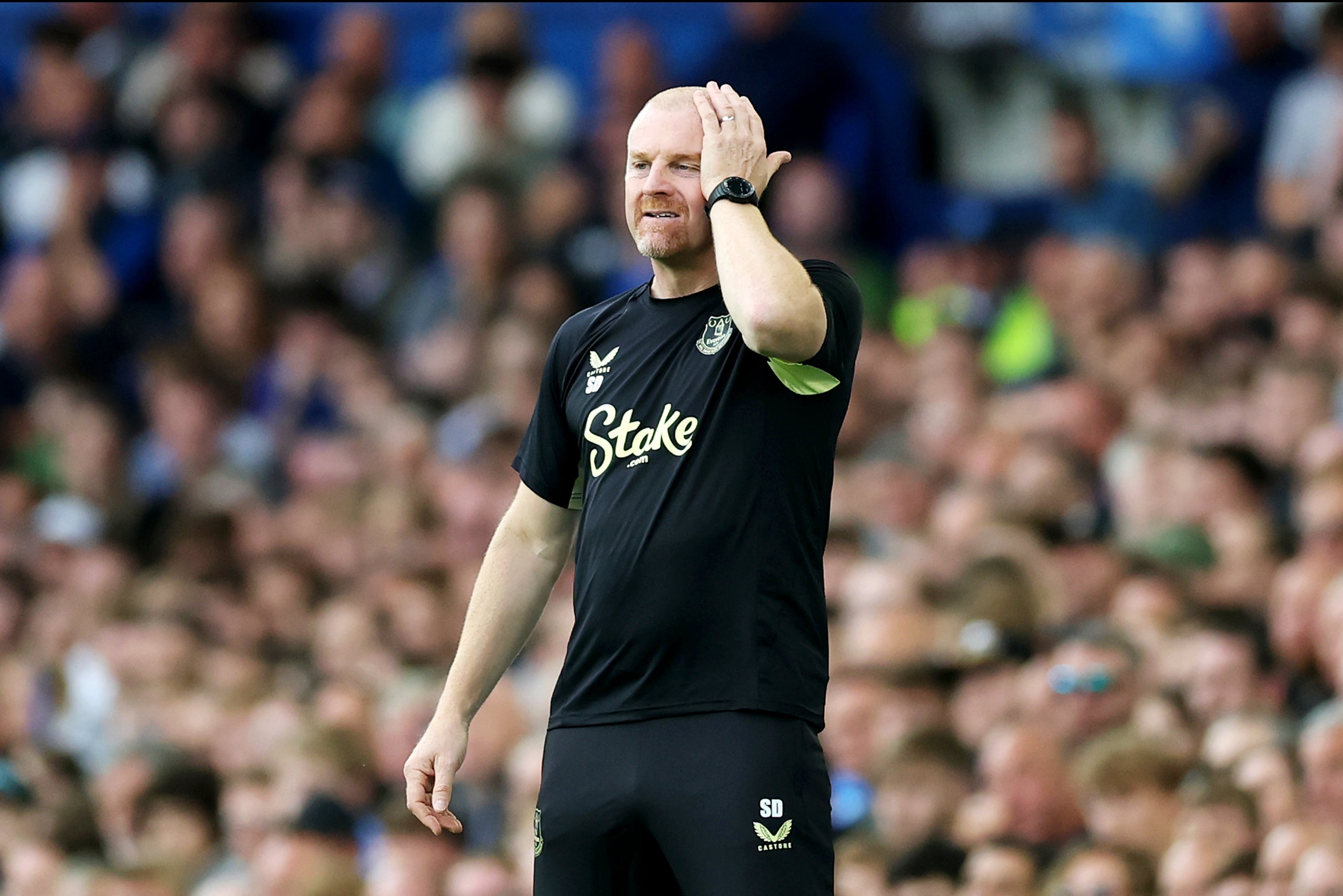 Sean Dyche is facing a selection headache ahead of his side’s second Premier League fixture