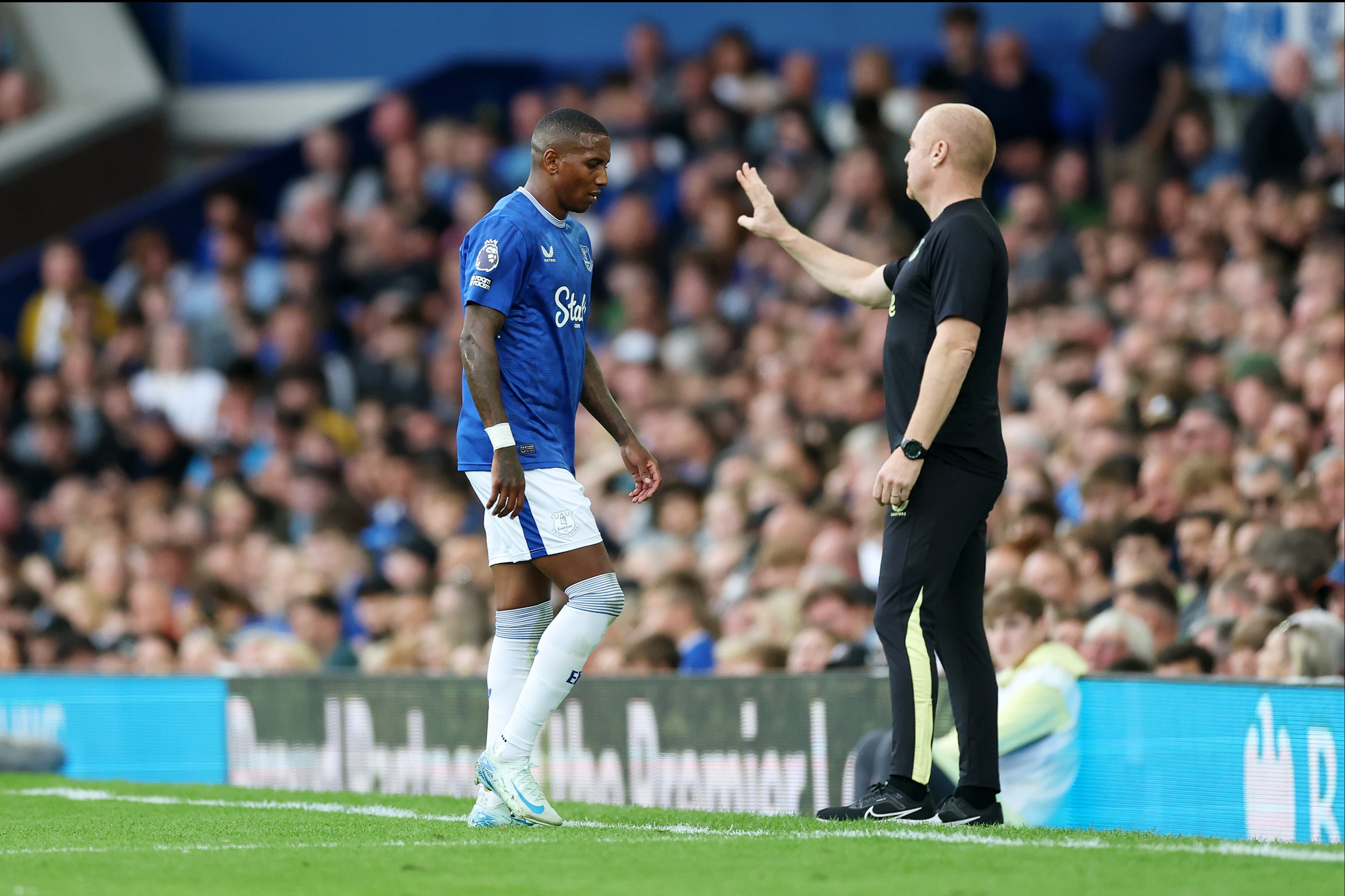 Ashley Young was sent off against Brighton