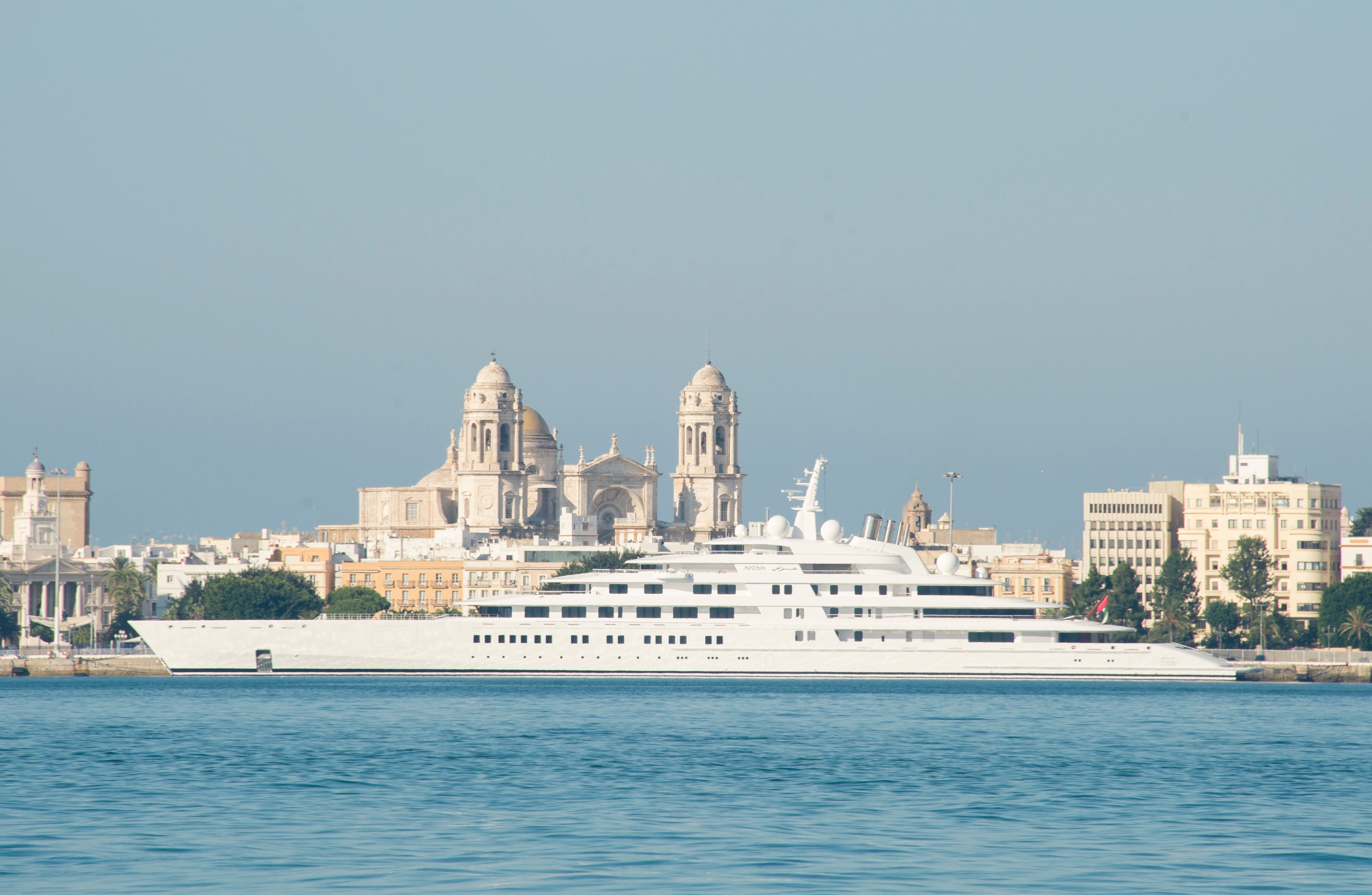 The “Azzam”, currently the largest motor yacht in the world