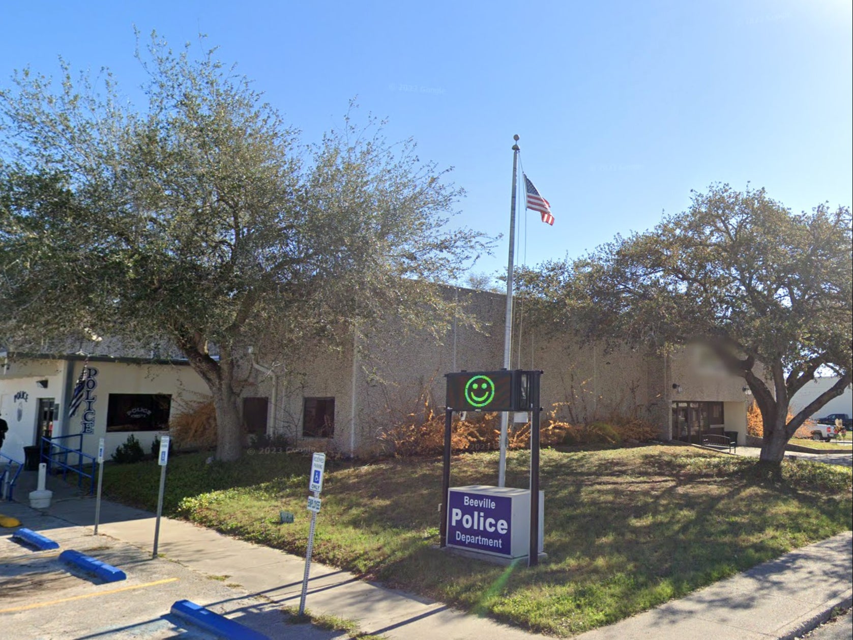 Police Department and City Hall of Beeville, Texas