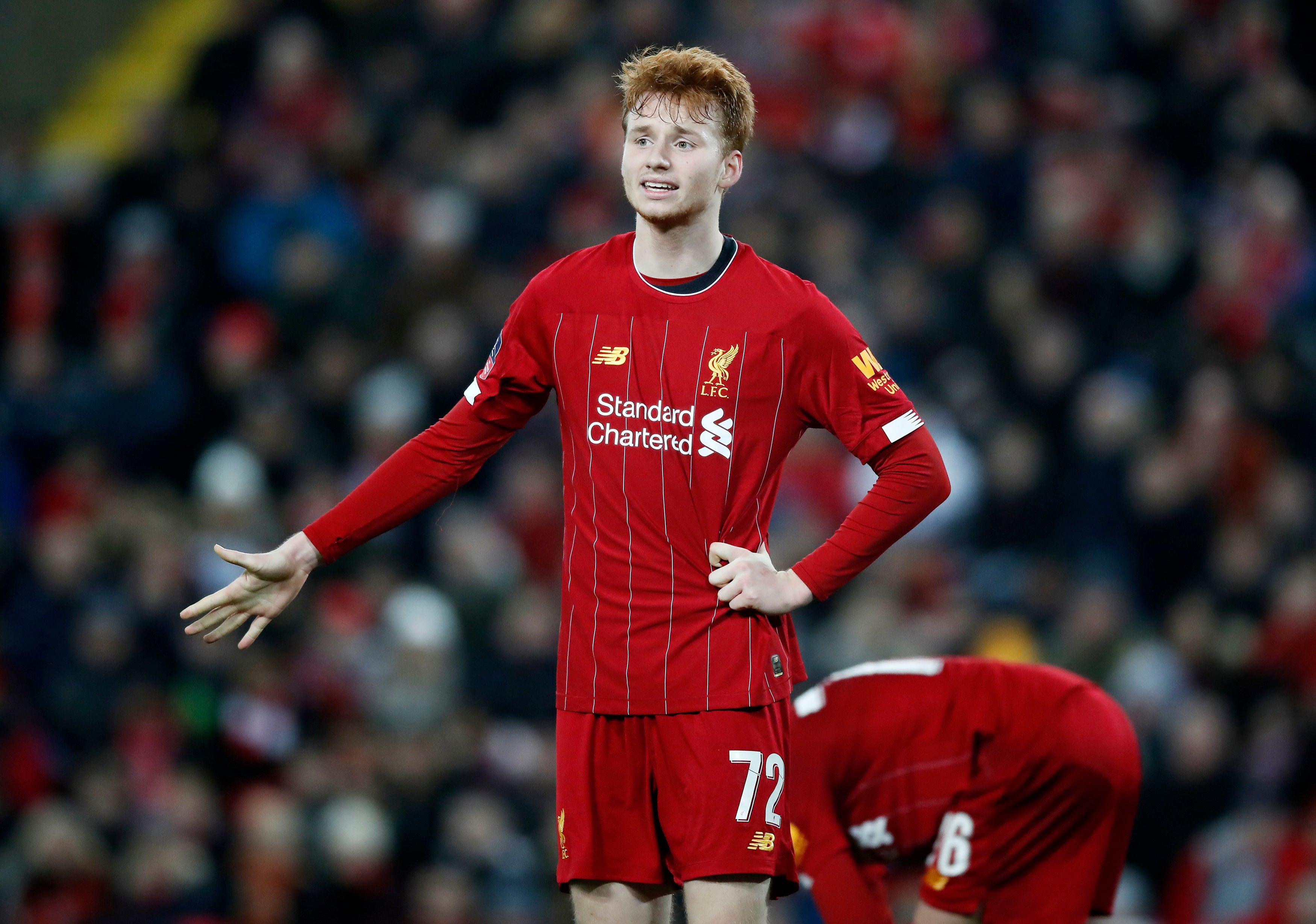 Sepp van den Berg has completed a £25m move from Liverpool to Brentford.