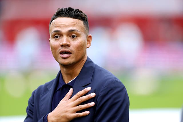 <p>Pundit Jermaine Jenas (Nigel French/PA)</p>