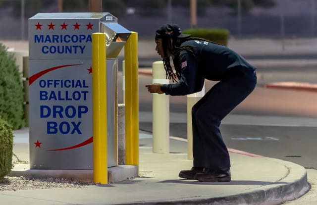 <p>The Supreme Court reinstated an Arizona voter ID law that requires people registering to vote with a state form to prove their citizenship  </p>