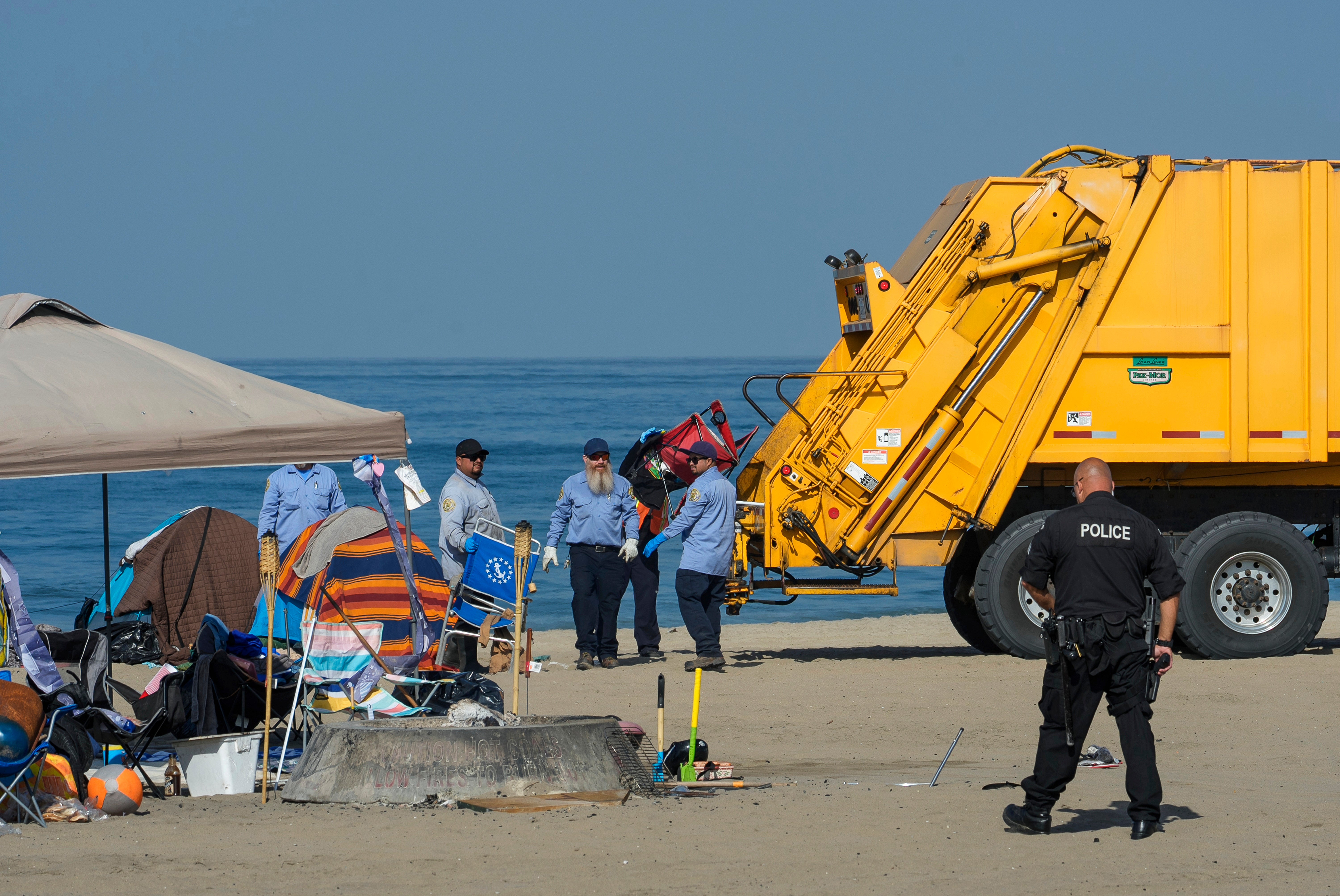 California Homeless Encampments