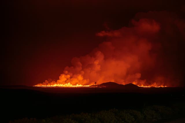 Iceland Volcano Eruption