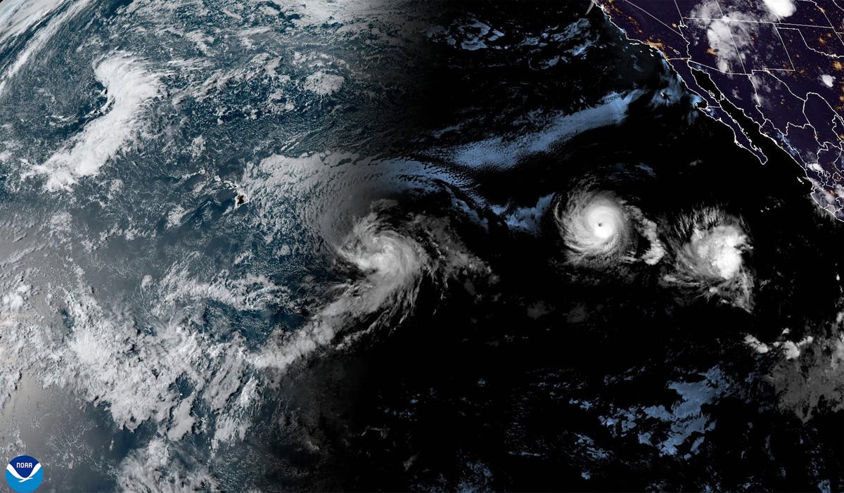 Tropical storm forecast to bring strong winds and heavy rain to Hawaii this weekend