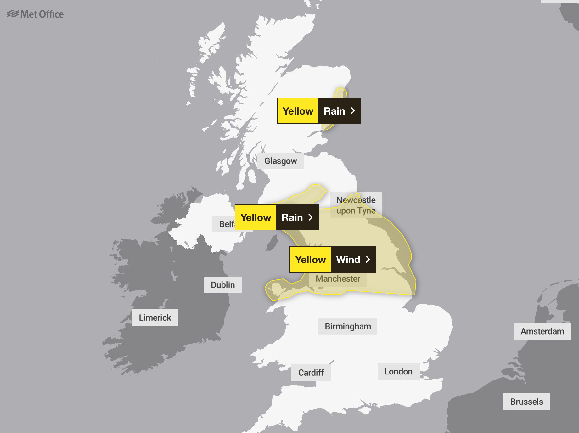 Where will Storm Lilian hit?