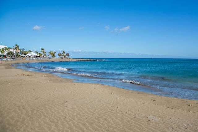 <p>Los Pocillos Beach is in Puerto del Carmen – Lanzarote’s largest holiday resort area </p>