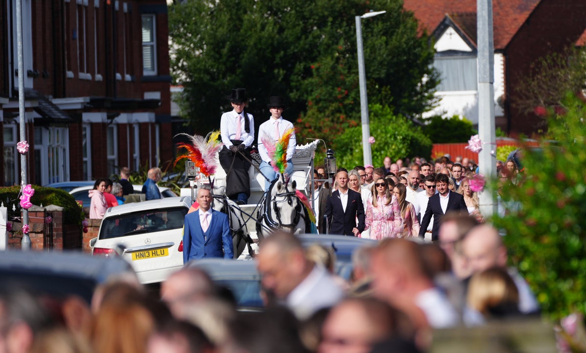 Hundreds line streets for funeral of Southport stabbing victim Elsie Dot Stancombe