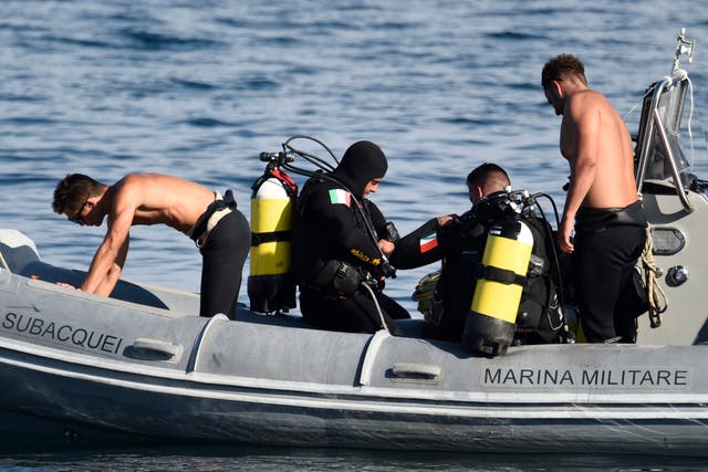 Italy Boaters Missing