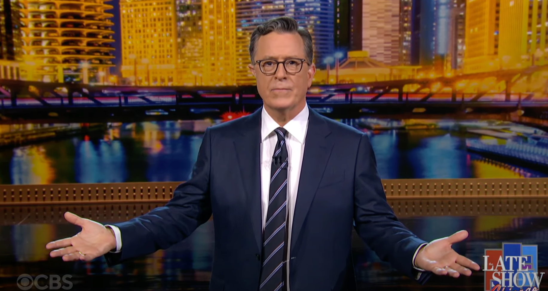 Stephen Colbert lashed out at Trump over nonsensical Truth Social post about Walz