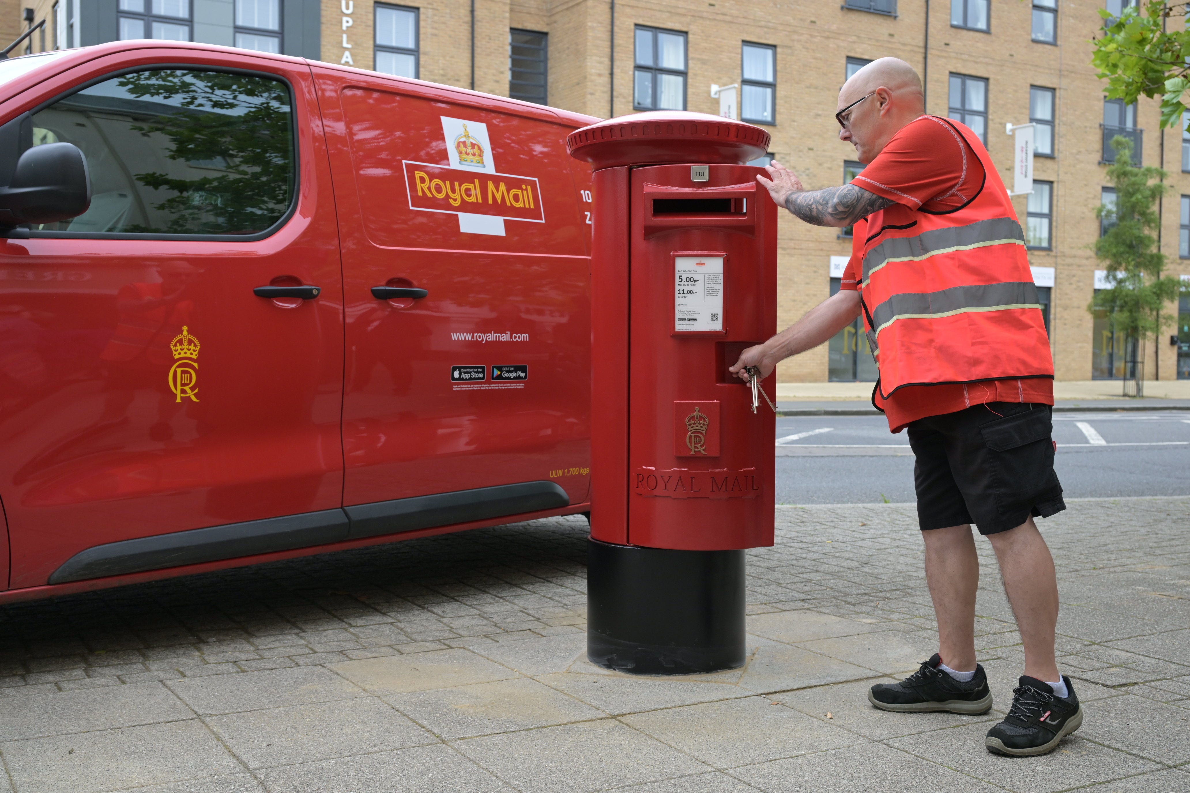 Under Ofcom’s rules, 93% of first class mail must be delivered within one working day (Royal Mail/PA)